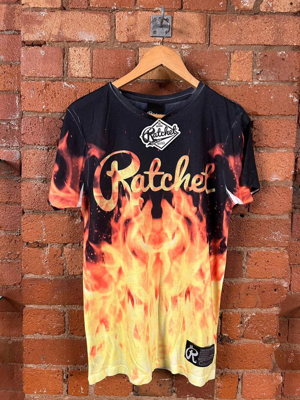 SALE Adult Sublimation Flame Tee