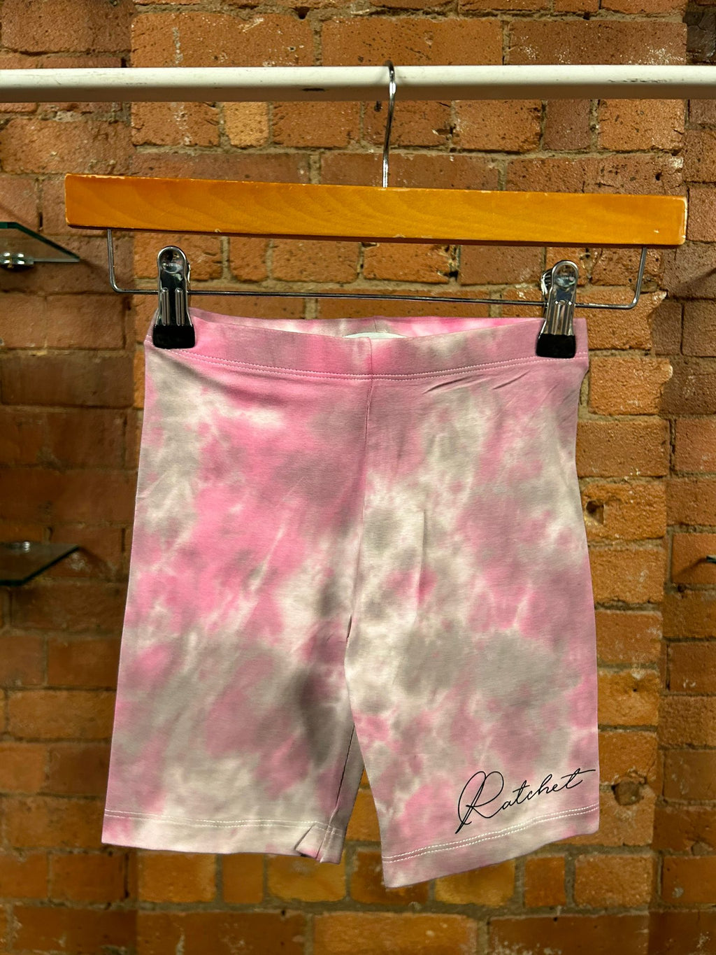 SALE Kids Pink Explosion Cycle Shorts