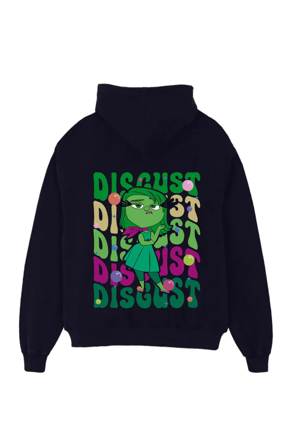 SALE HOOD BLACK DISGUST XL