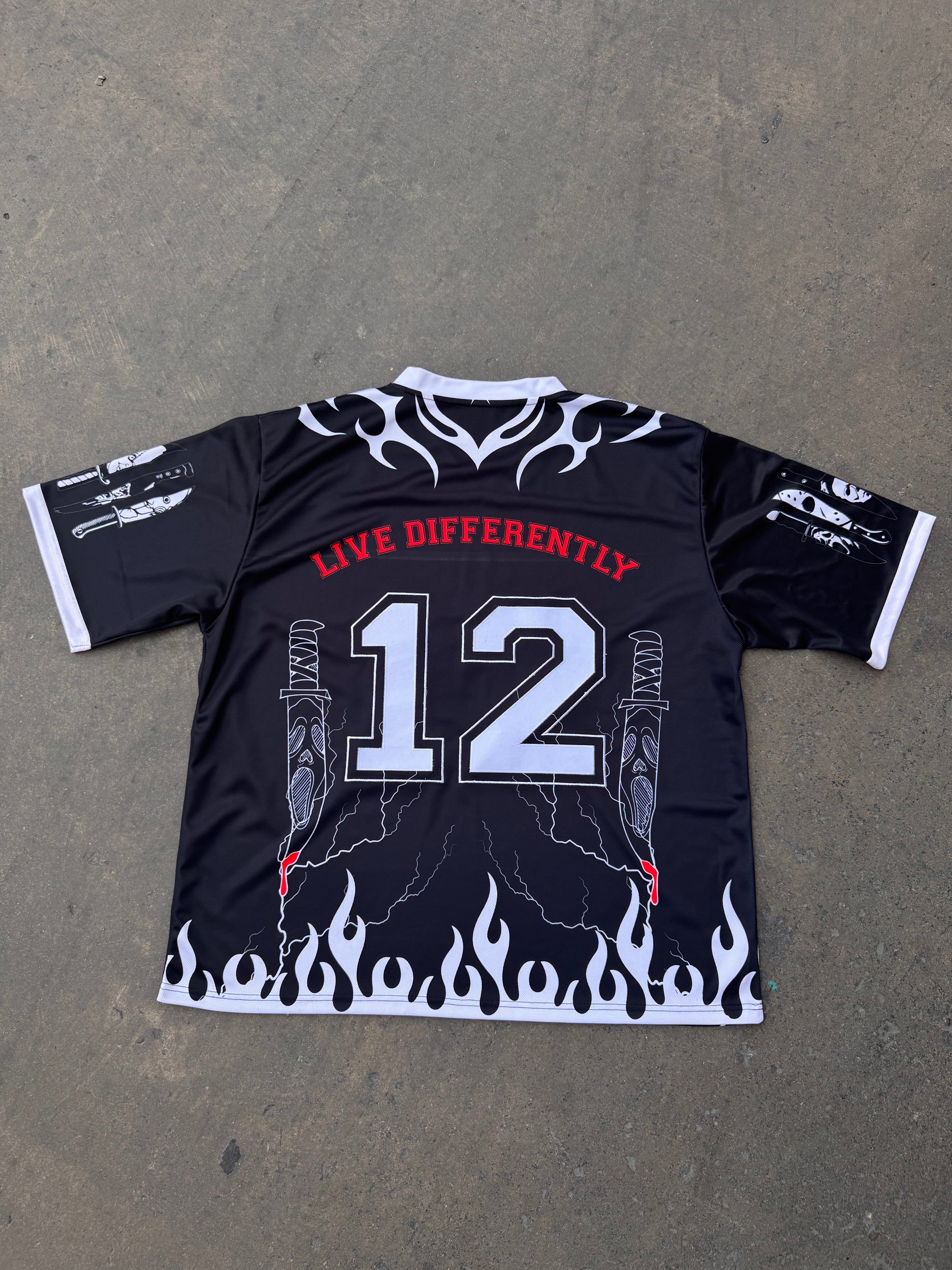 Iconic Halloween Characters Baseball Jersey