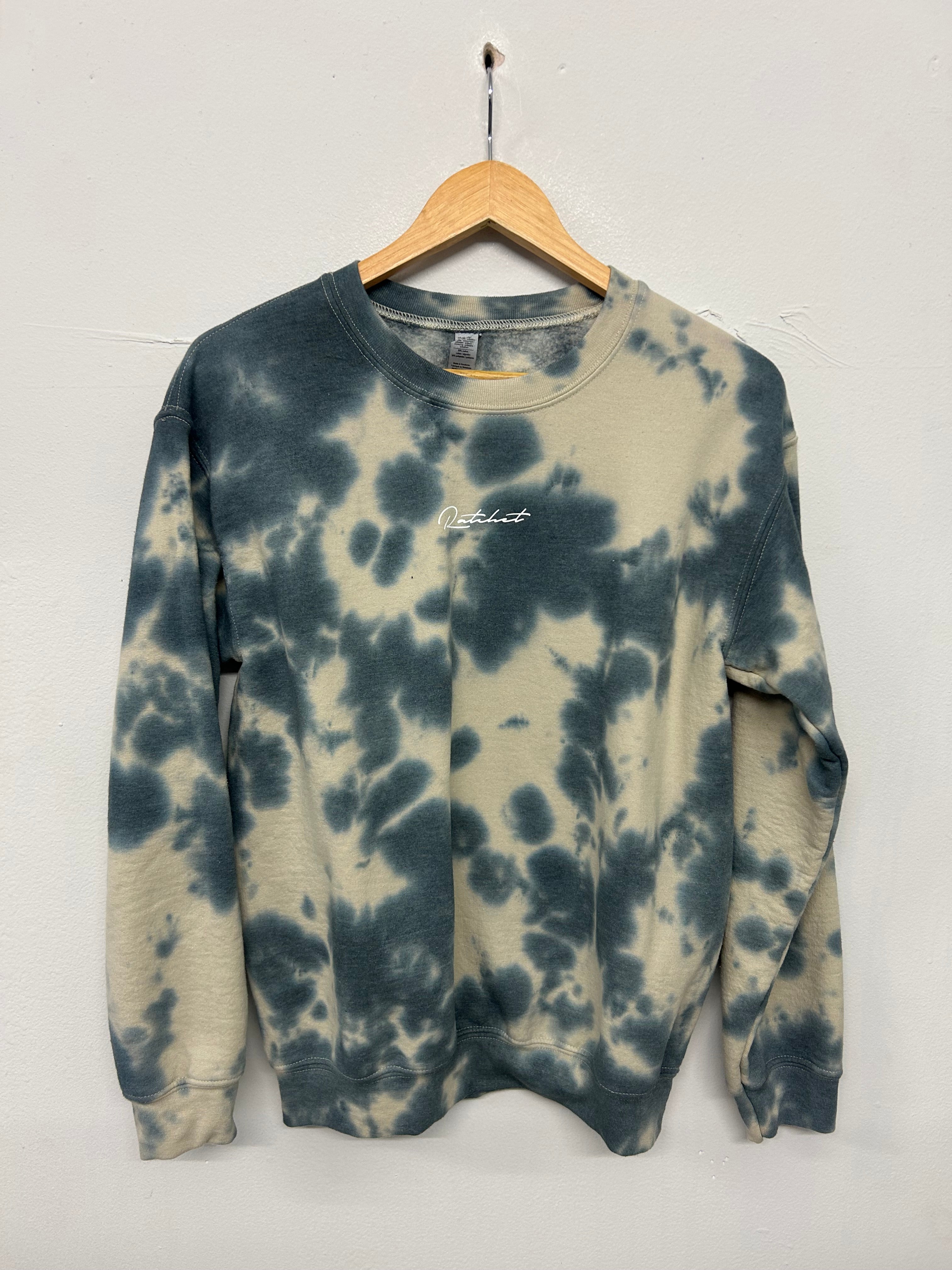 SALE BEIGE BLACK  CLOUD SWEAT SMALL