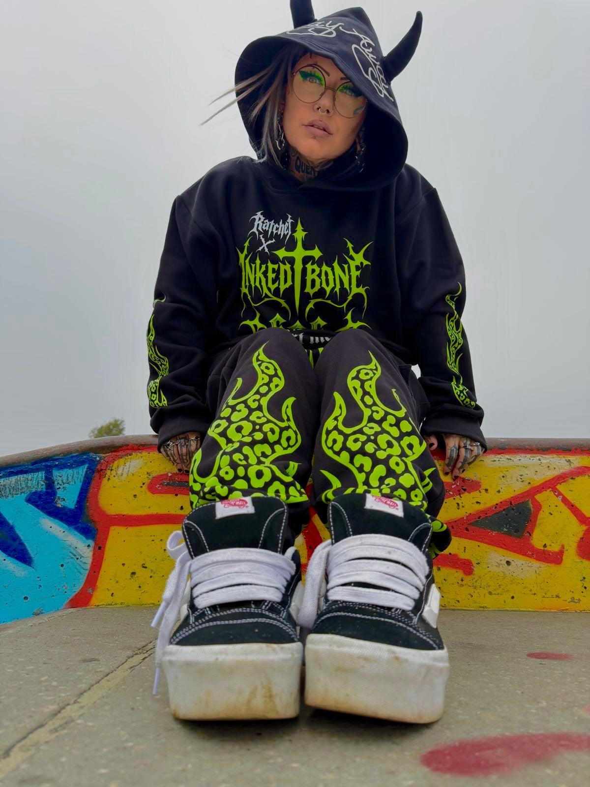 INKED BONE JOGGERS (shipped end of November)