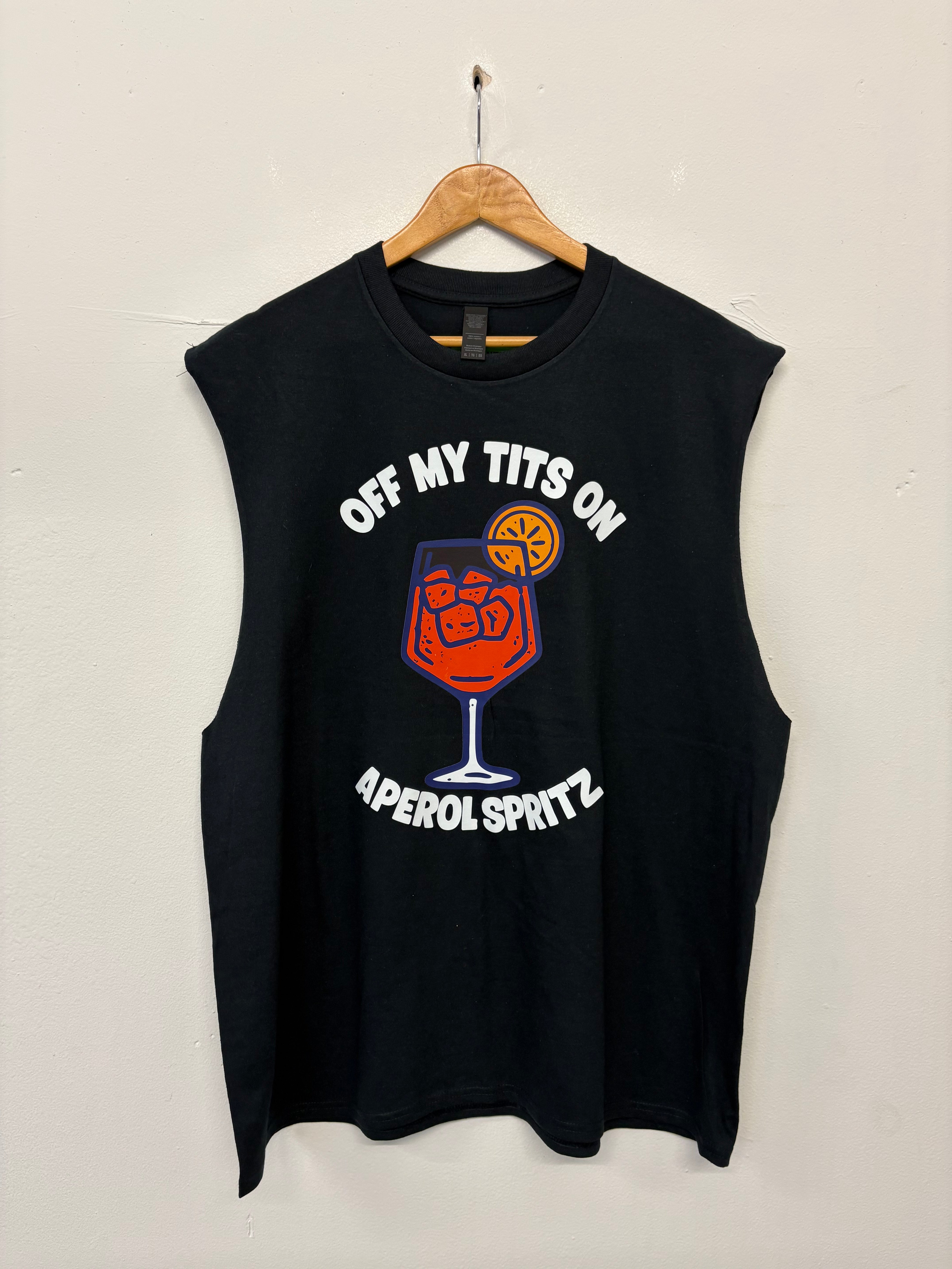 SALE BLACK VEST OF MY TITS XL