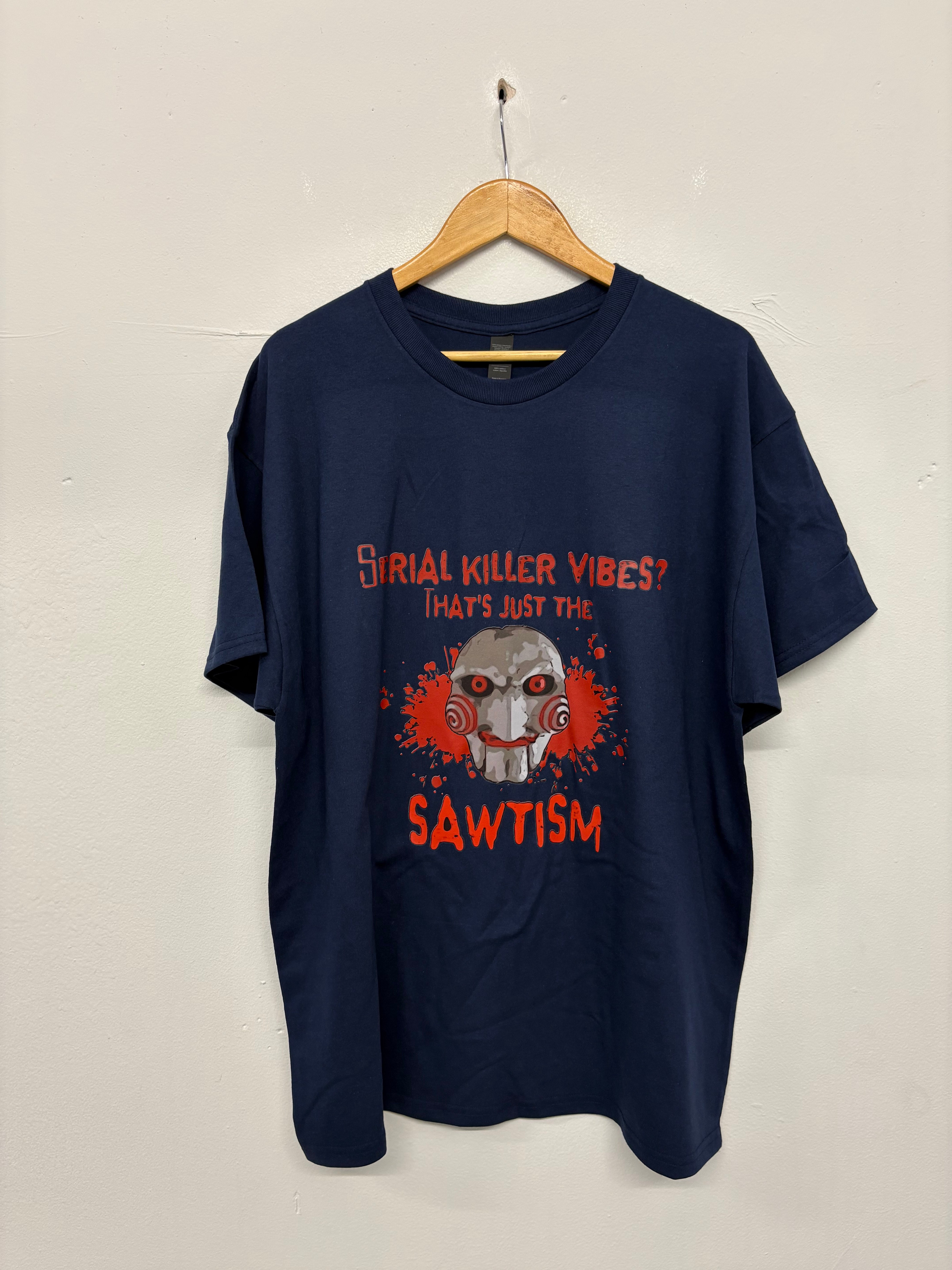 SALE TEE NAVY SAWTISM XL