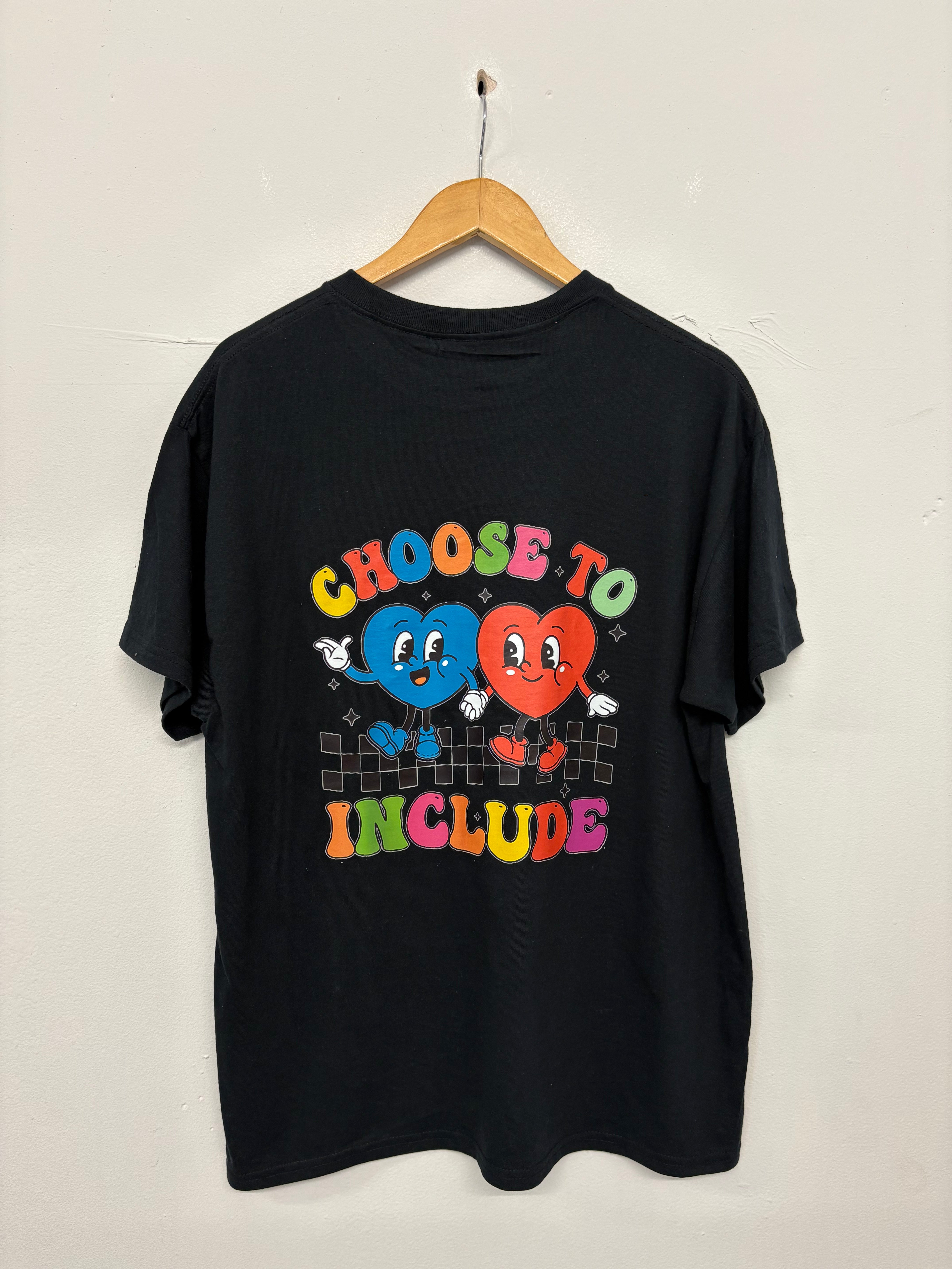 SALE TEE BLACK CHOOSE TO INCLUDE LARGE