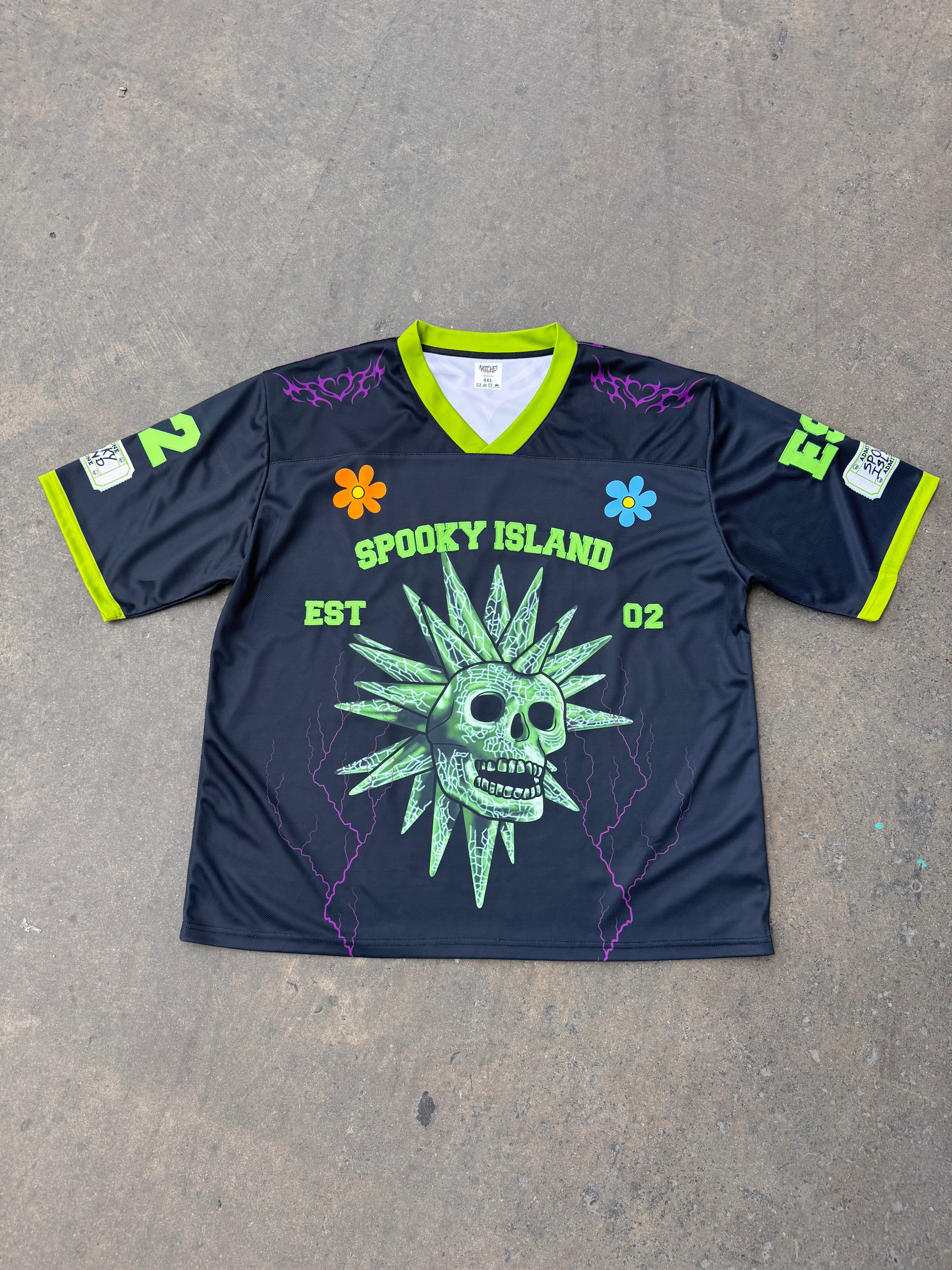 Spooky Island Baseball Jersey