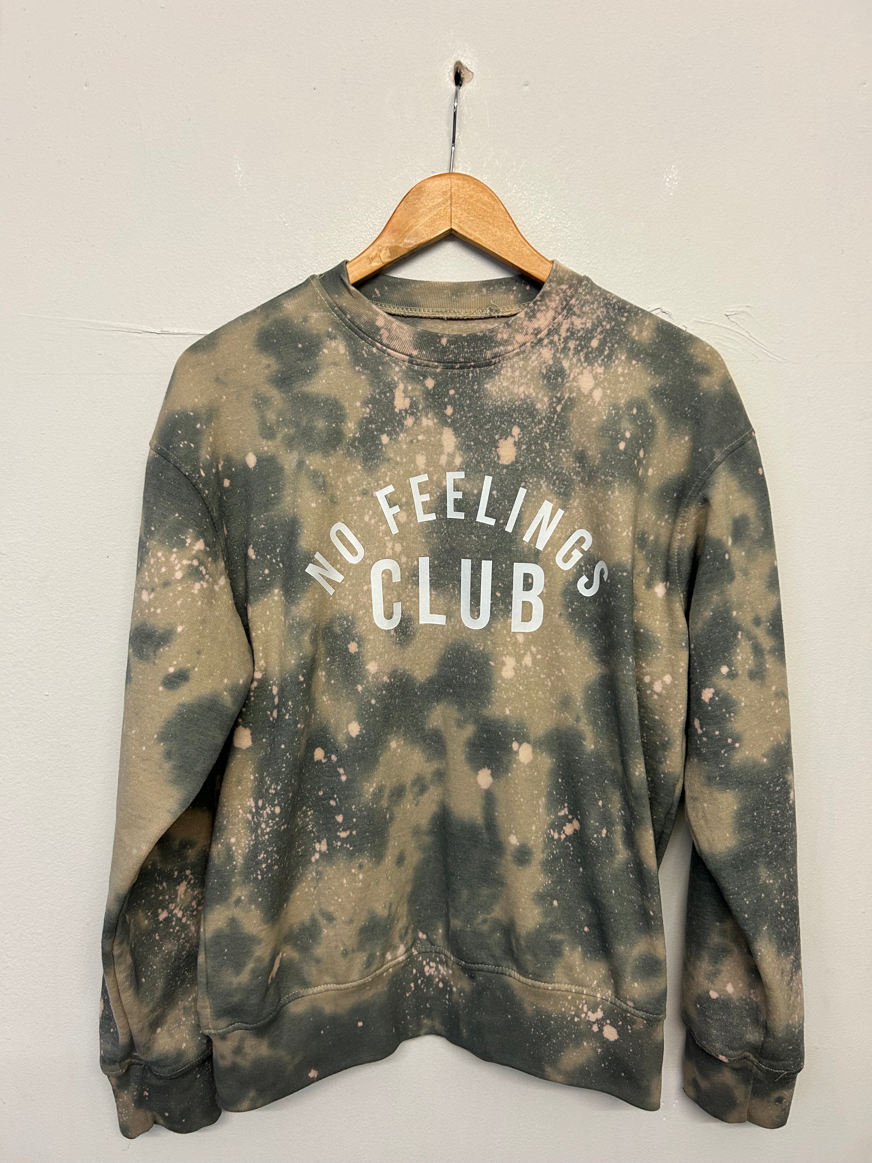 SALE SWEAT TAN NO FEELINGS MEDIUM LARGE XL