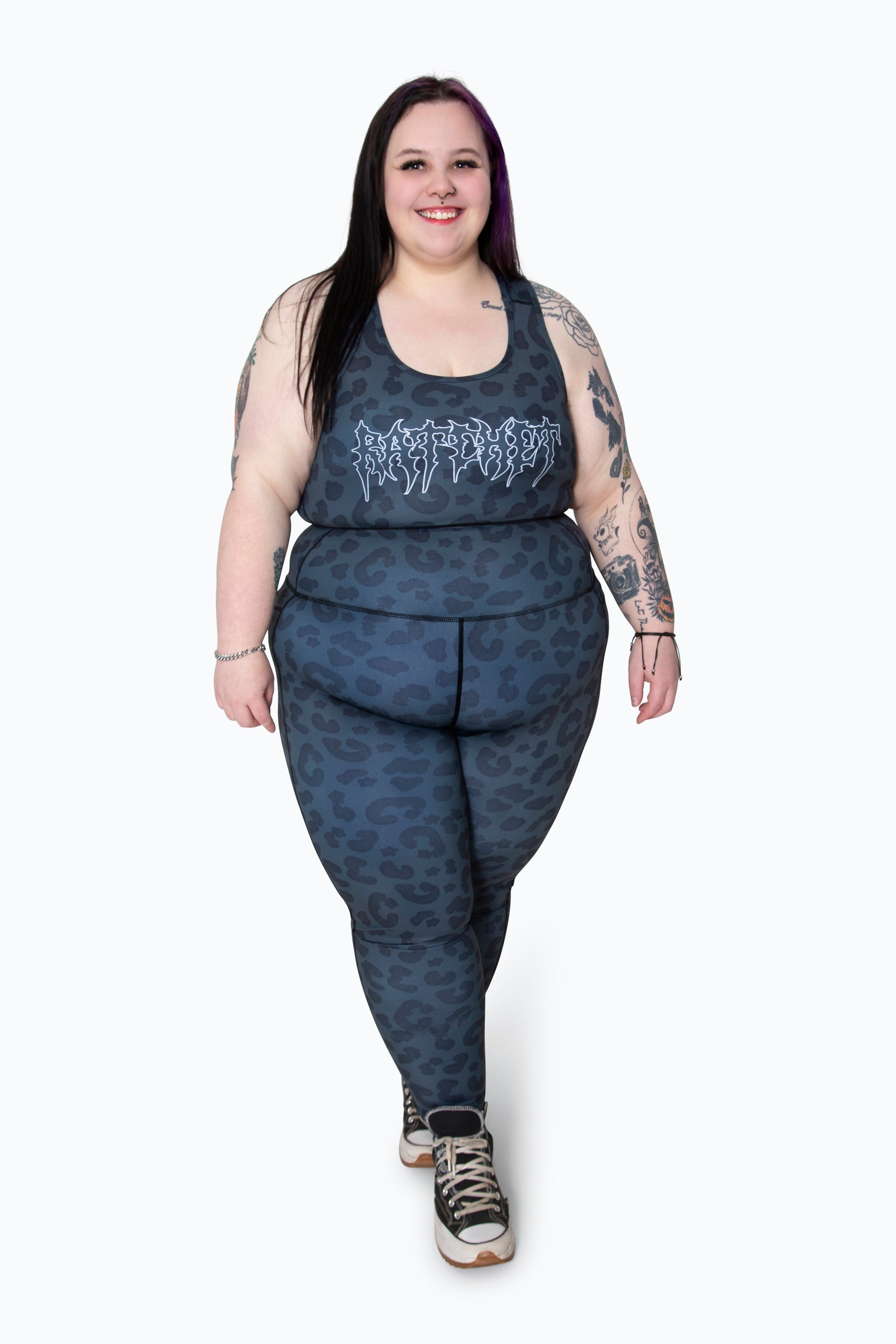 Black Panther Side Pocket Leggings