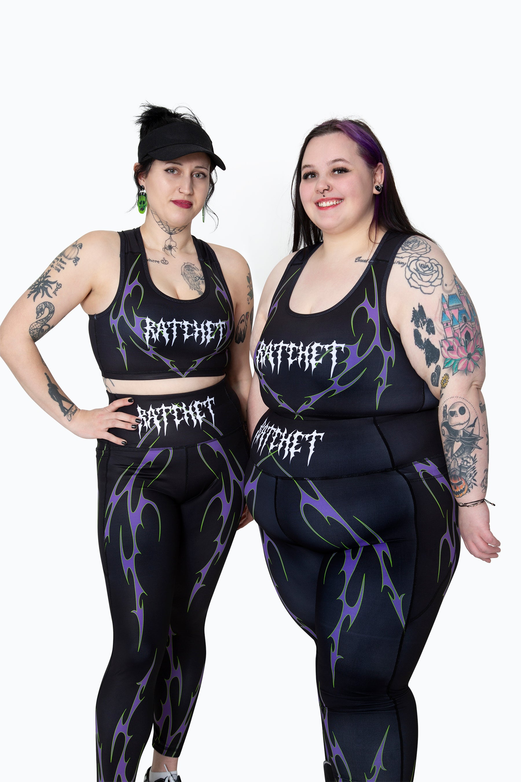 Purple Thunder Sports Bra