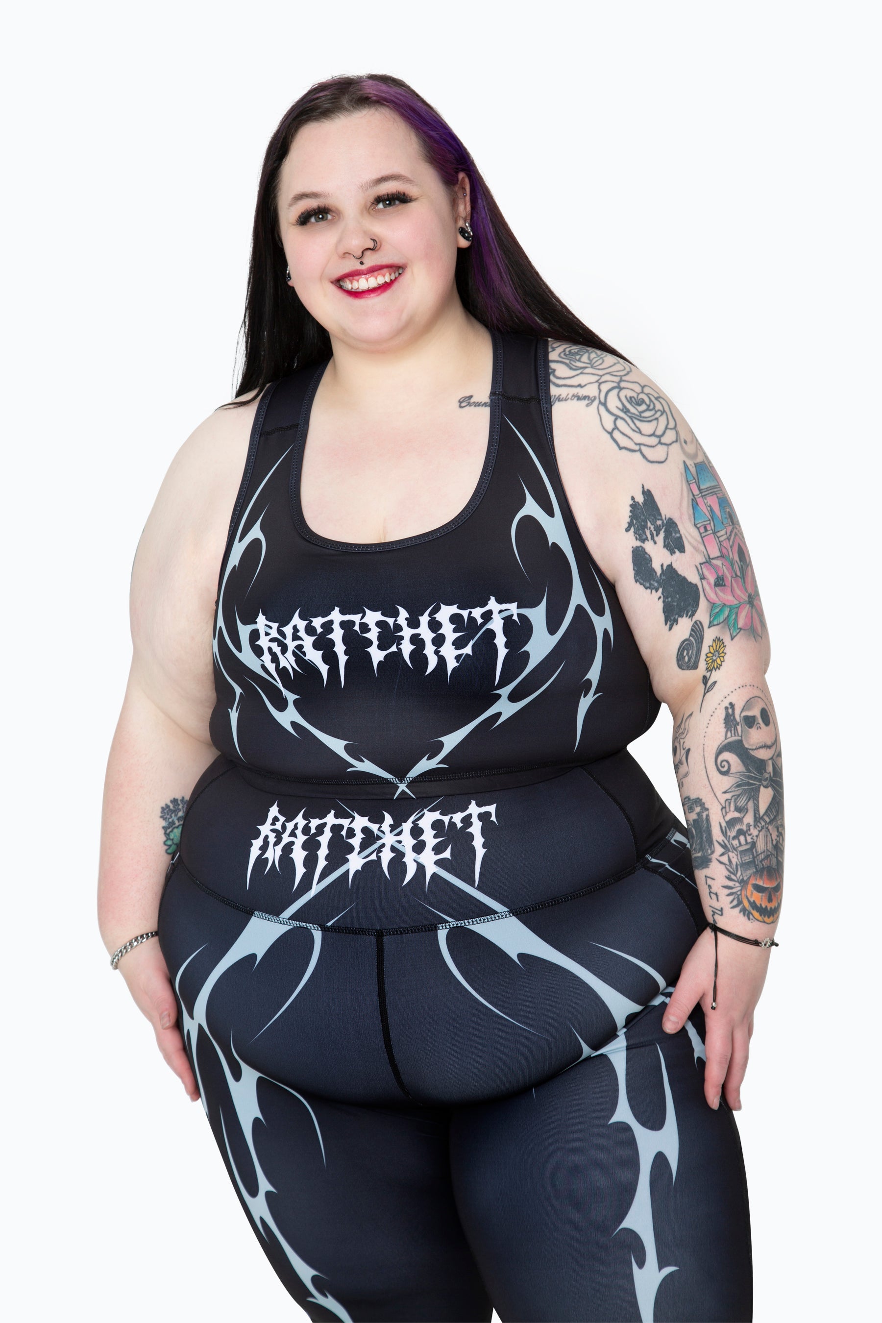 Black Thunder Sports Bra