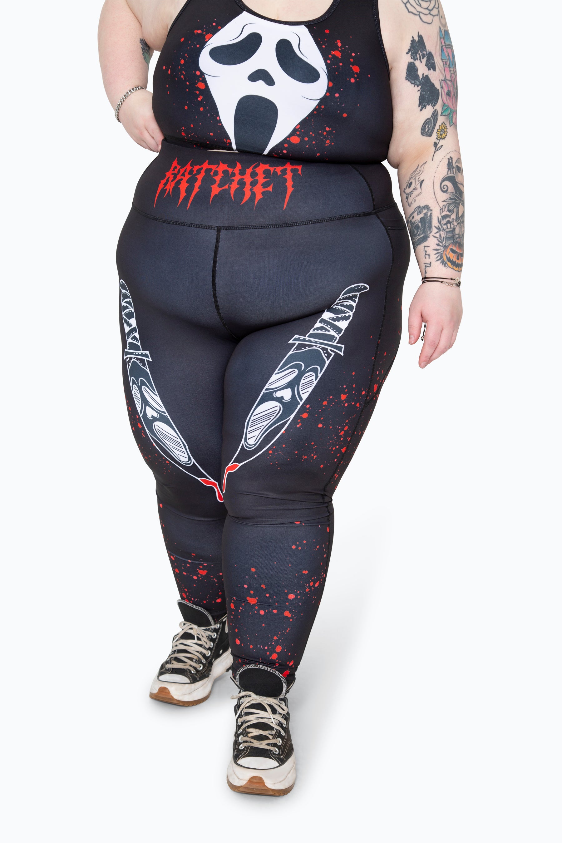 Scream Side Pocket Leggings