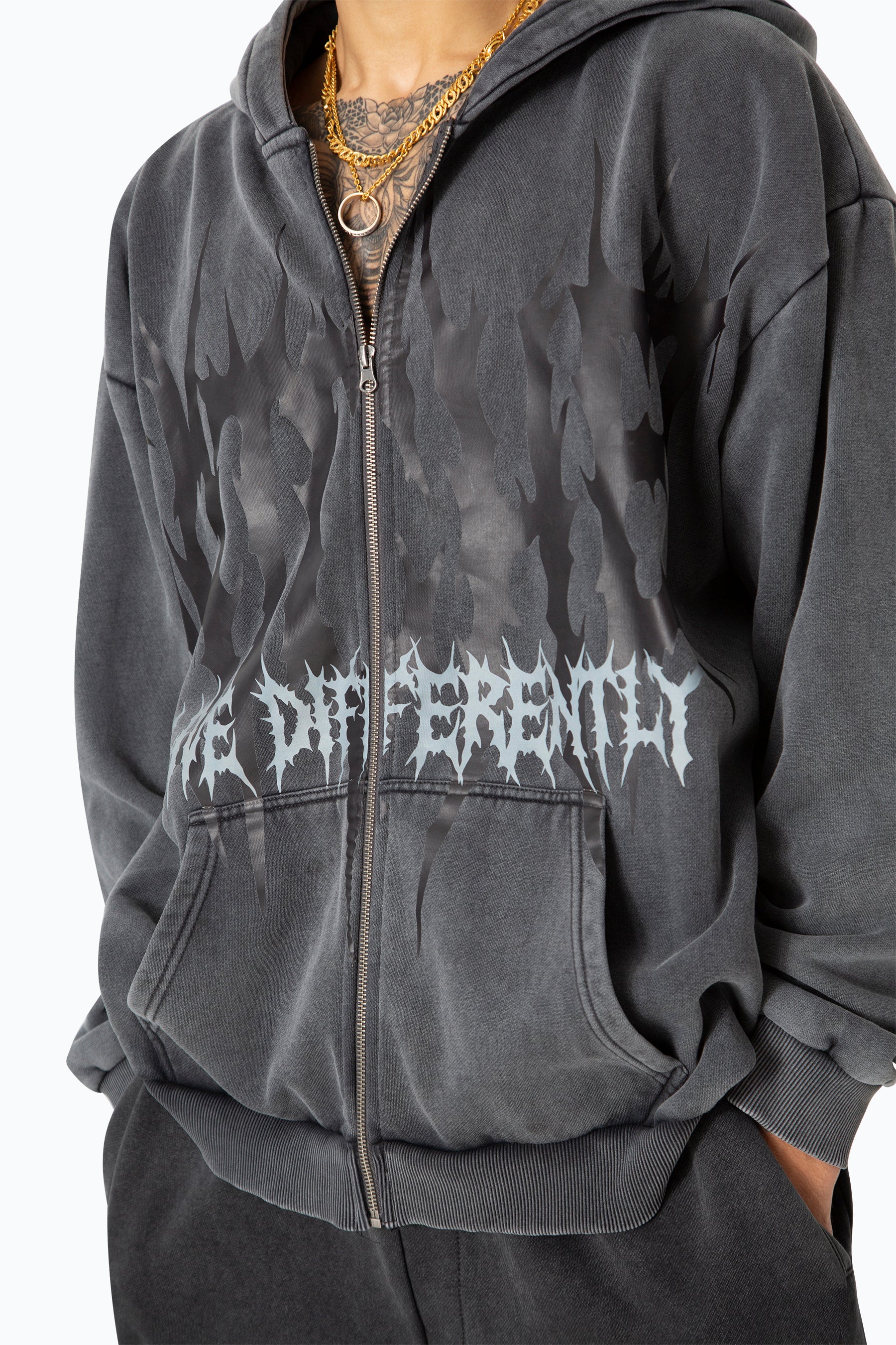 Heavy Acid Black Thunder Tracksuit