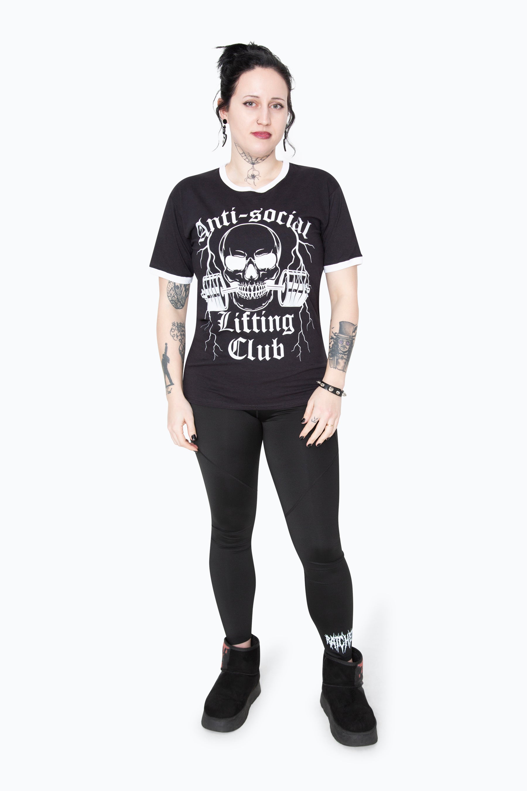 Ratchet Movement Anti-Social Lifting Ringer T