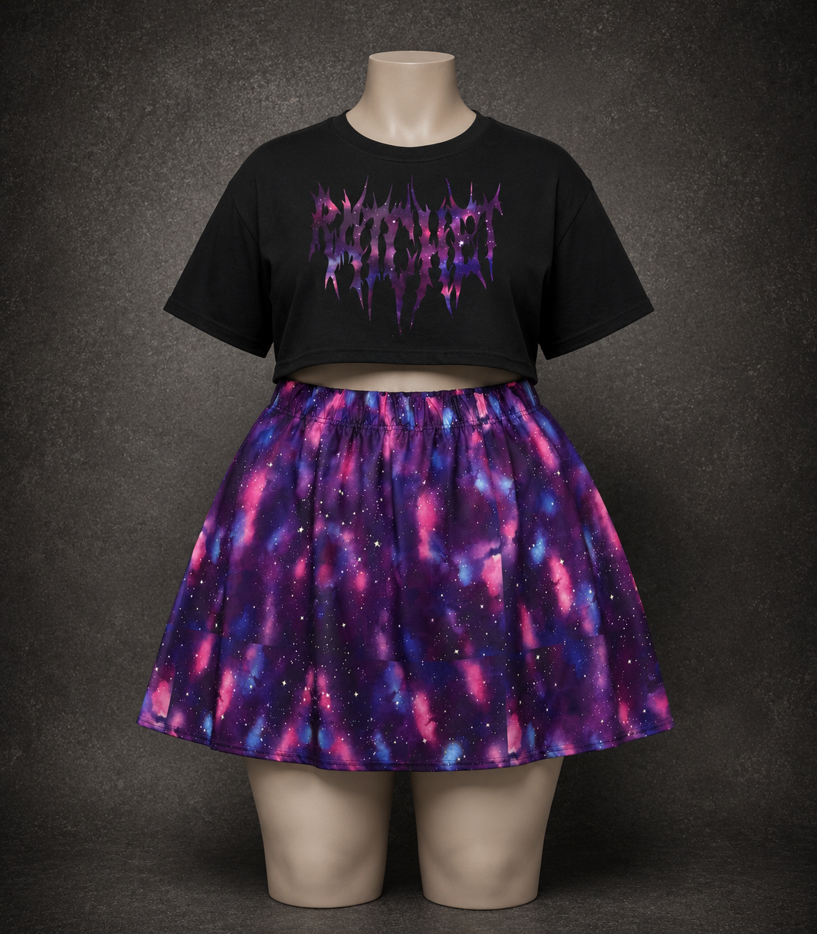 Galaxy Skirt & T