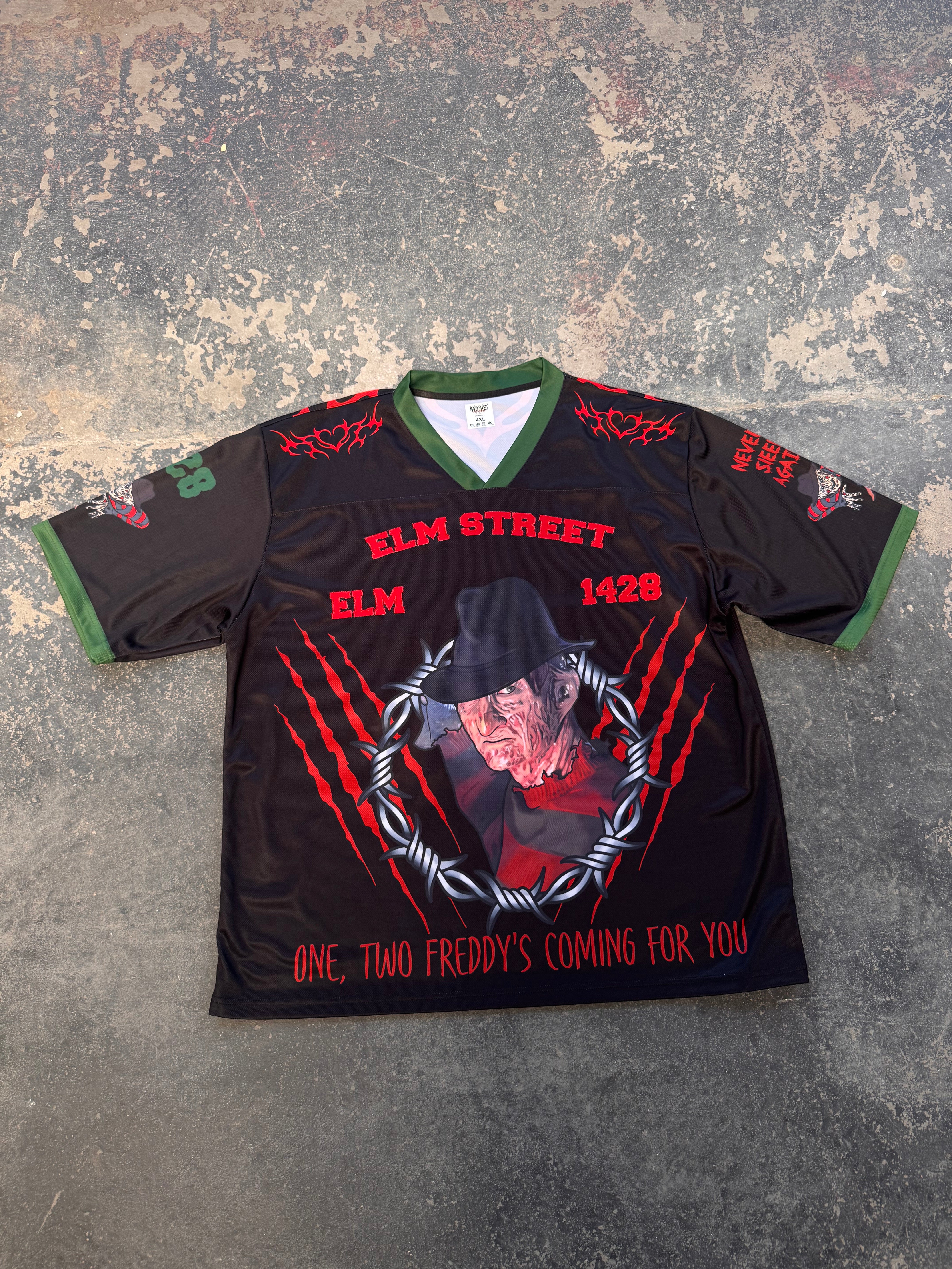 Freddy Krueger Baseball Jersey