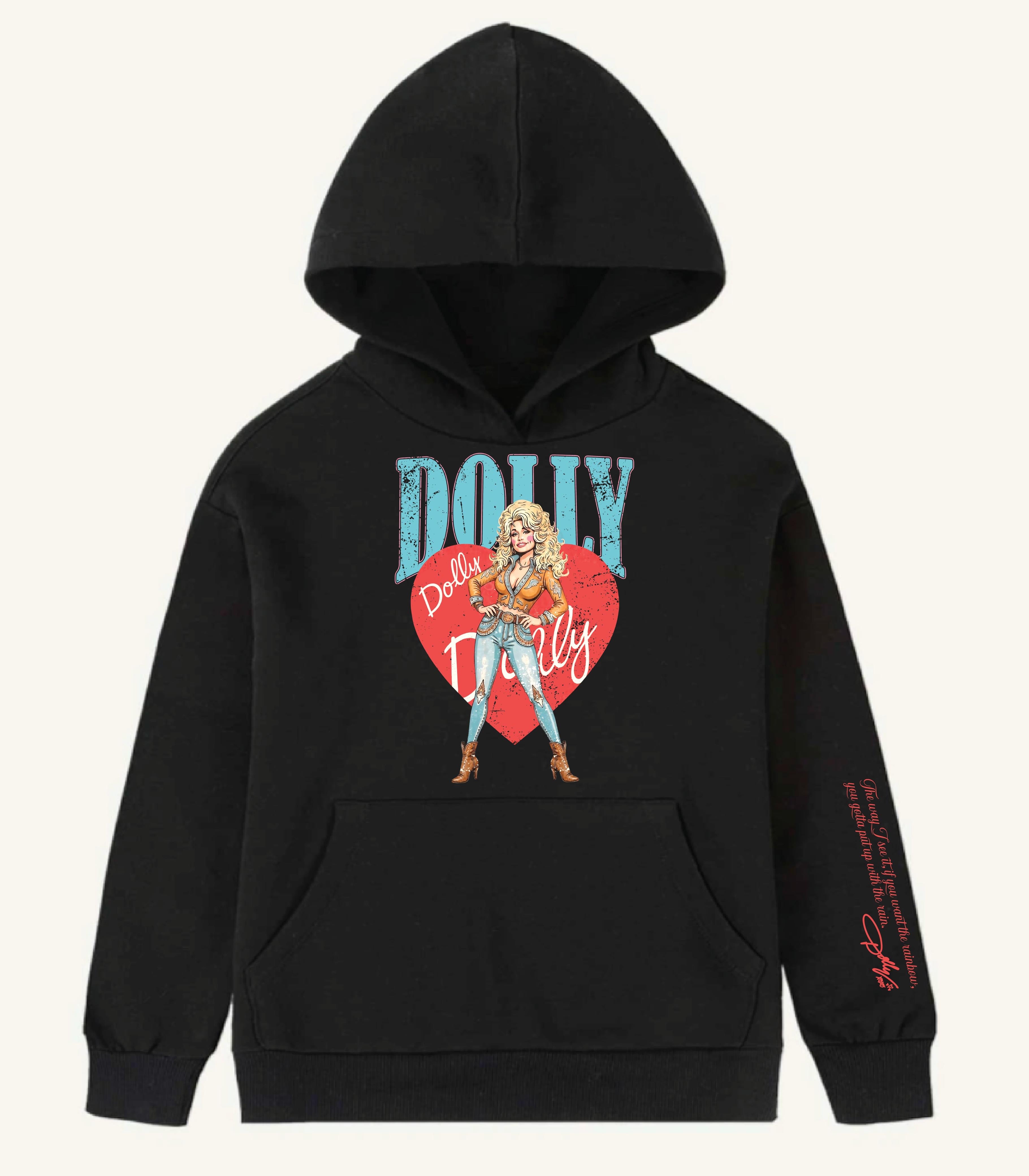 Dolly Parton Vintage Black (profits donated to cancer charities)
