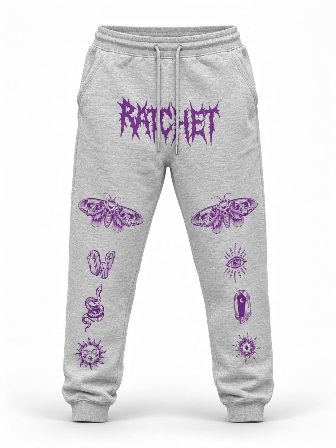Witchy Grey Joggers