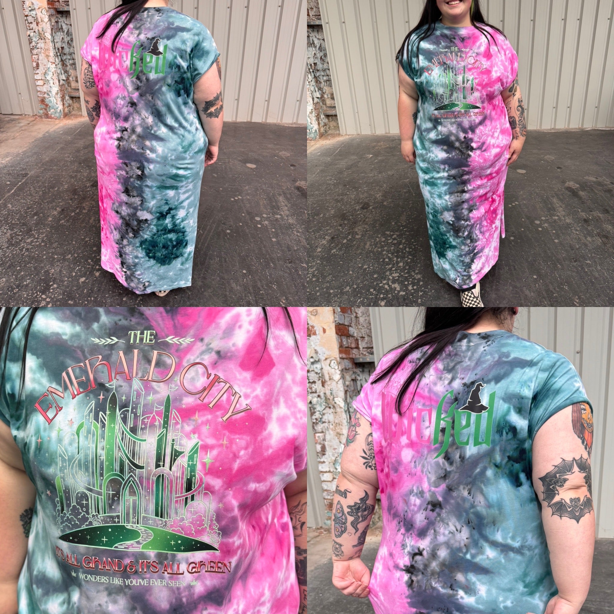Wicked T-shirt Dress / Normal T-shirt length