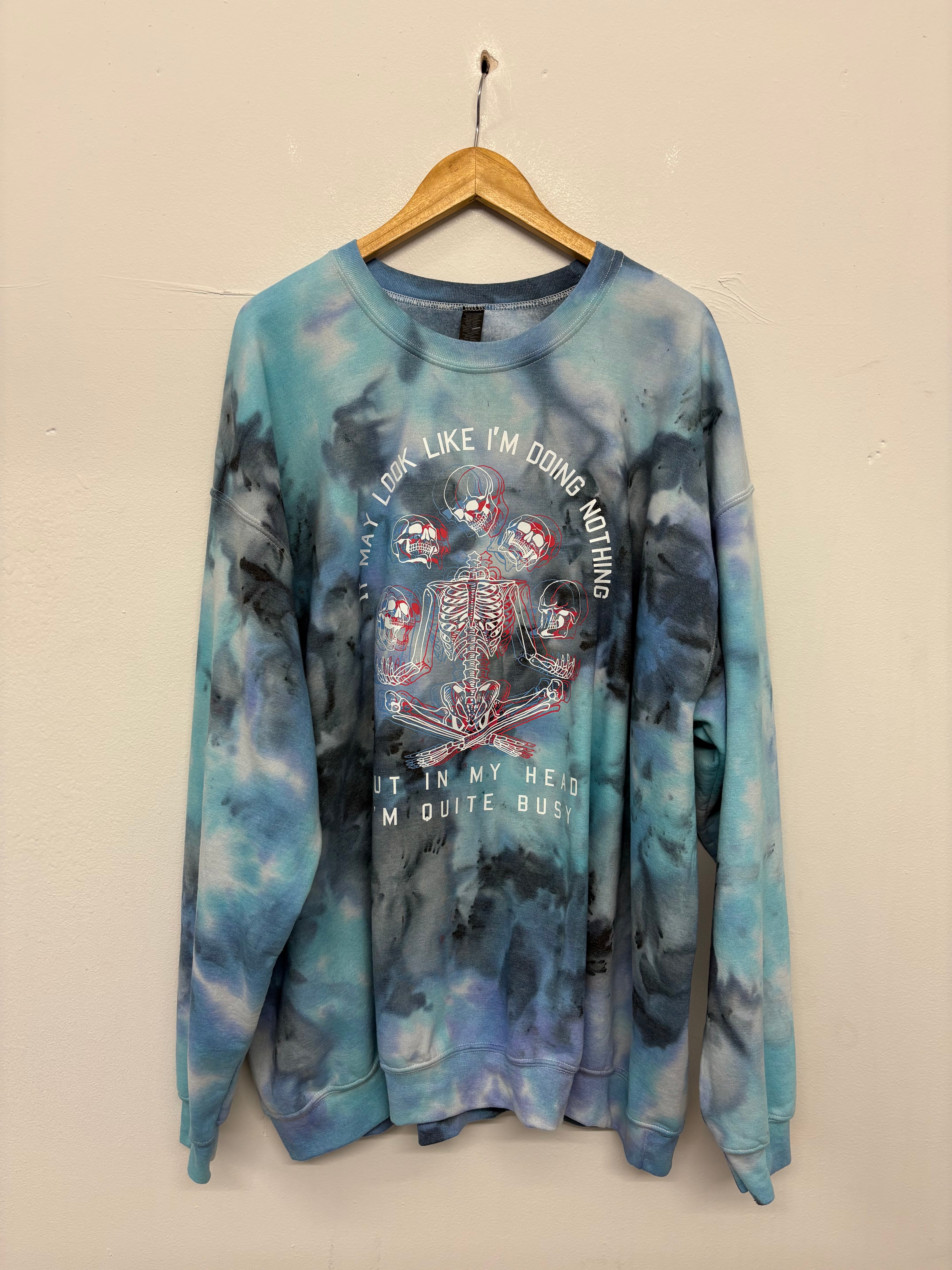 SALE SWEAT ICE DYE BUSY 4XL