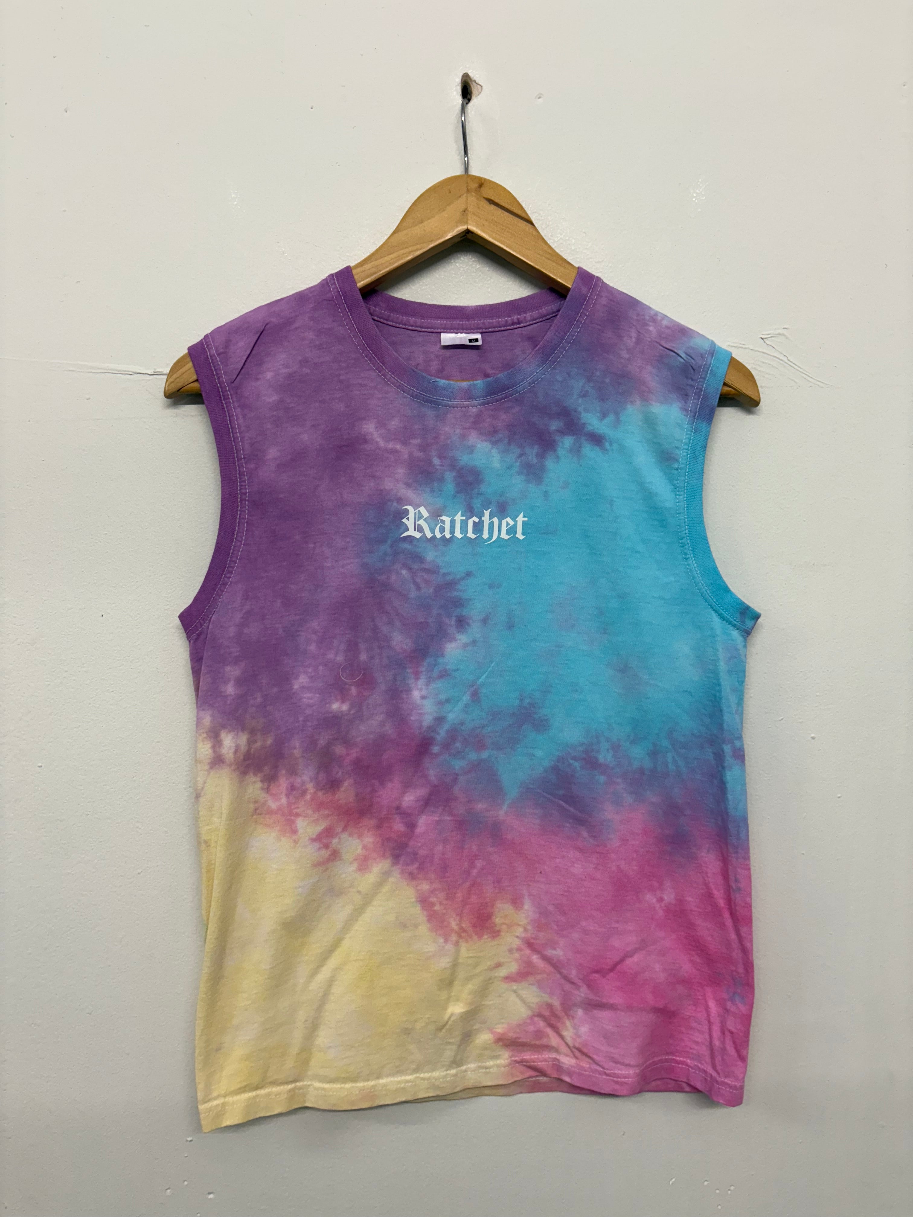 SALE HIGH NECK VEST BLUE/YELLOW/PINK/PURPLE