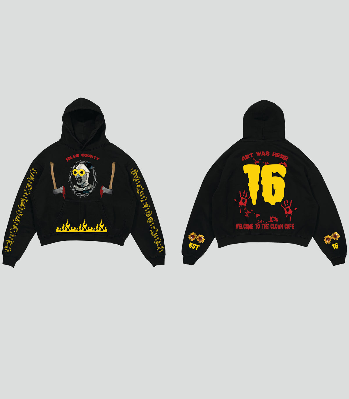 Welcome To The Clown Cafe Hoodie