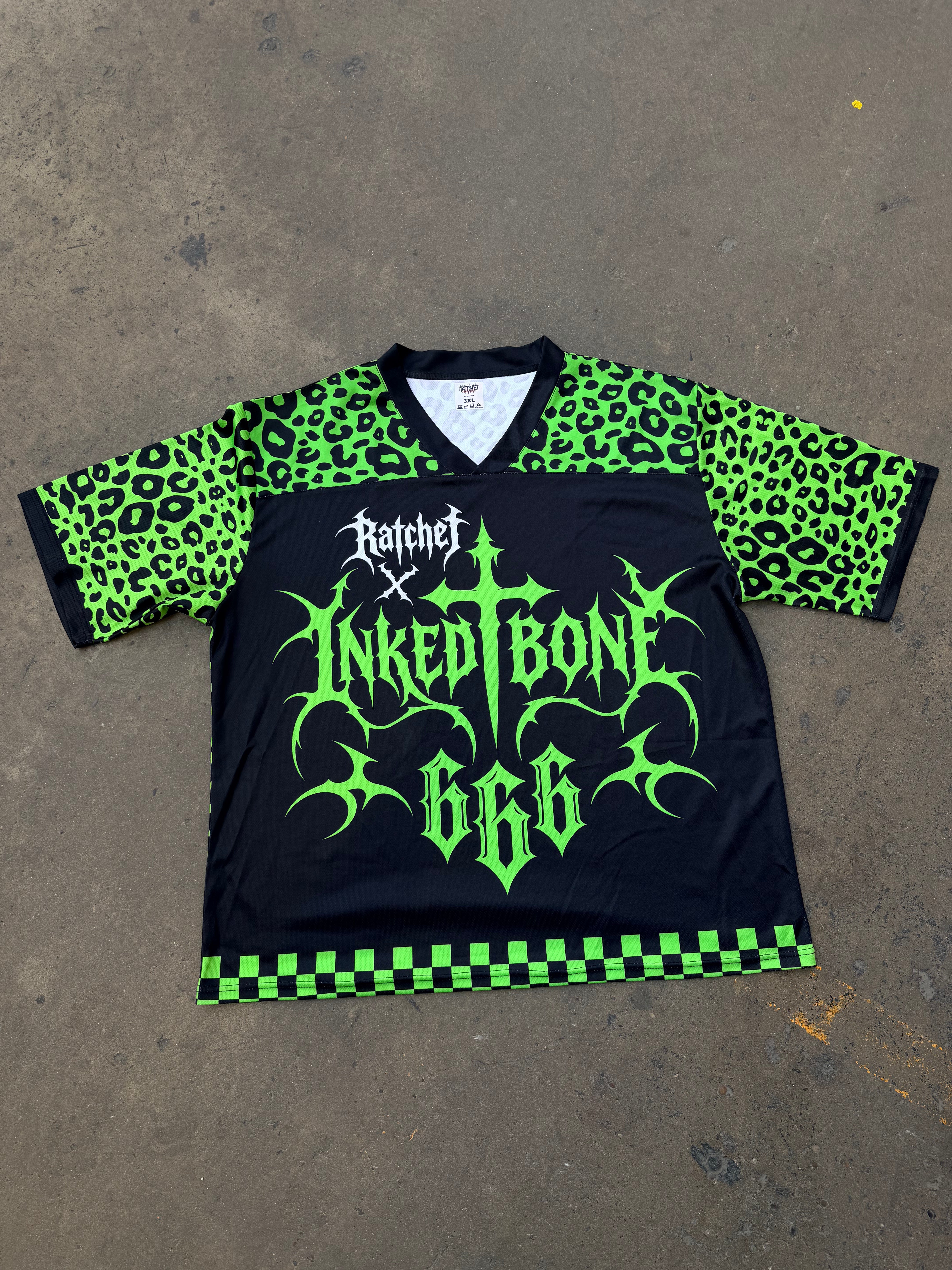INKED BONE BASEBALL JERSEY (shipped end of November)