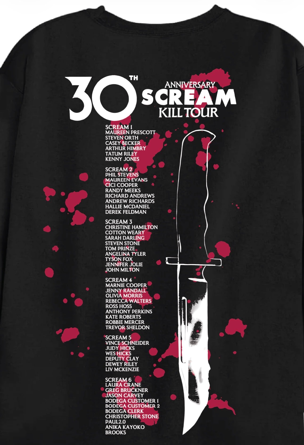 Scream 30th Anniversary Kill Tour