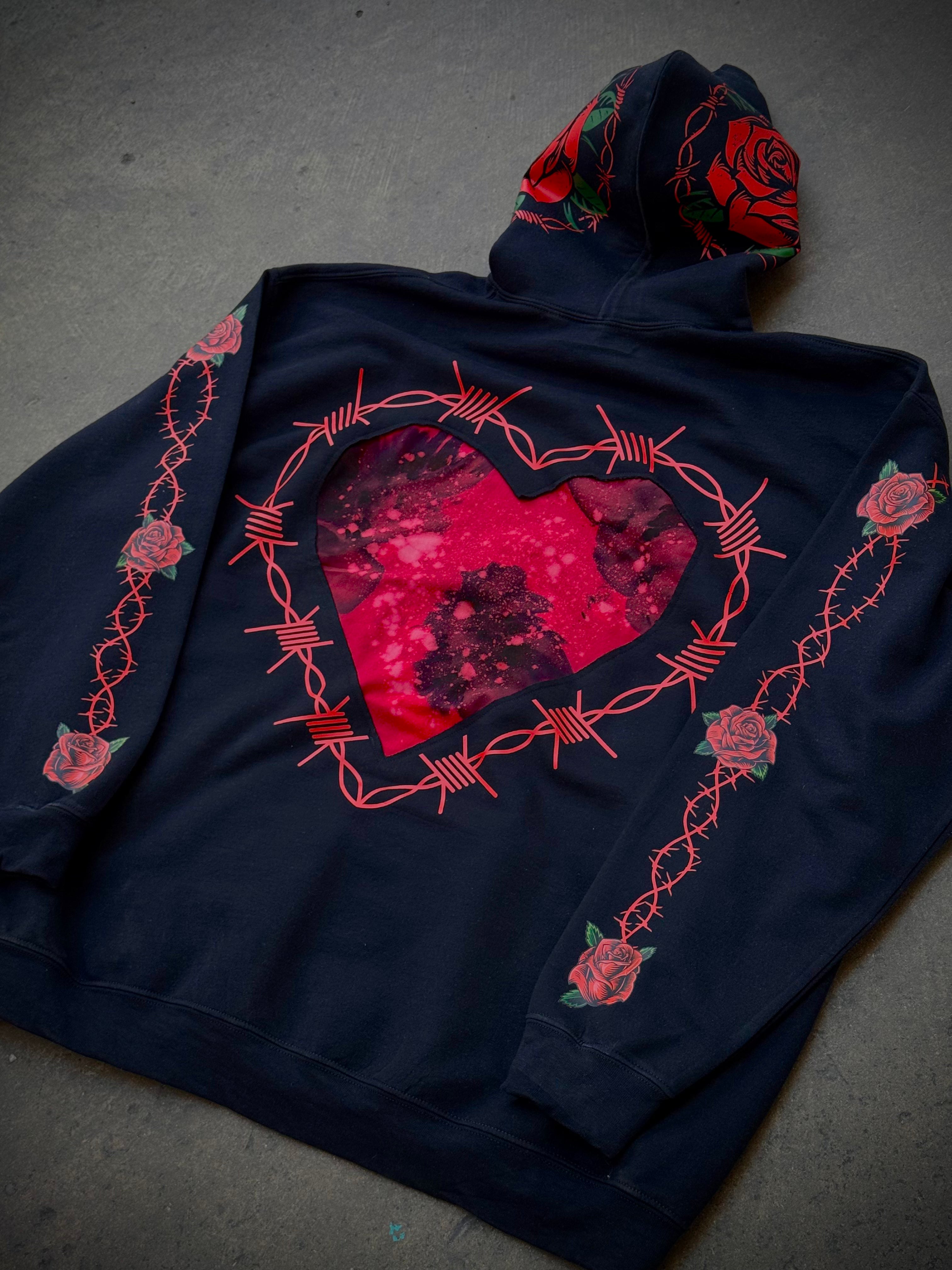 Heart Panel Hoodie