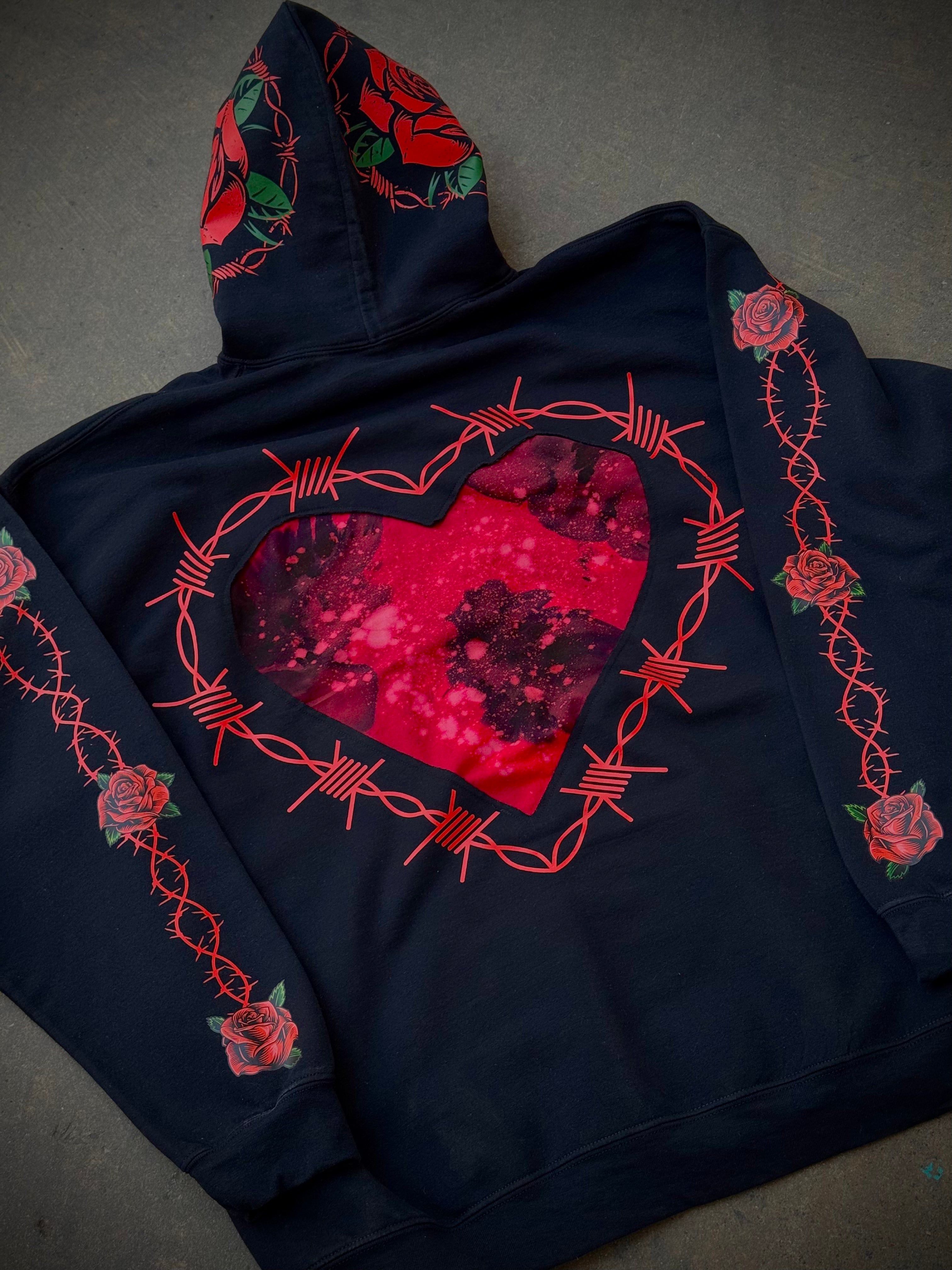 Heart Panel Hoodie