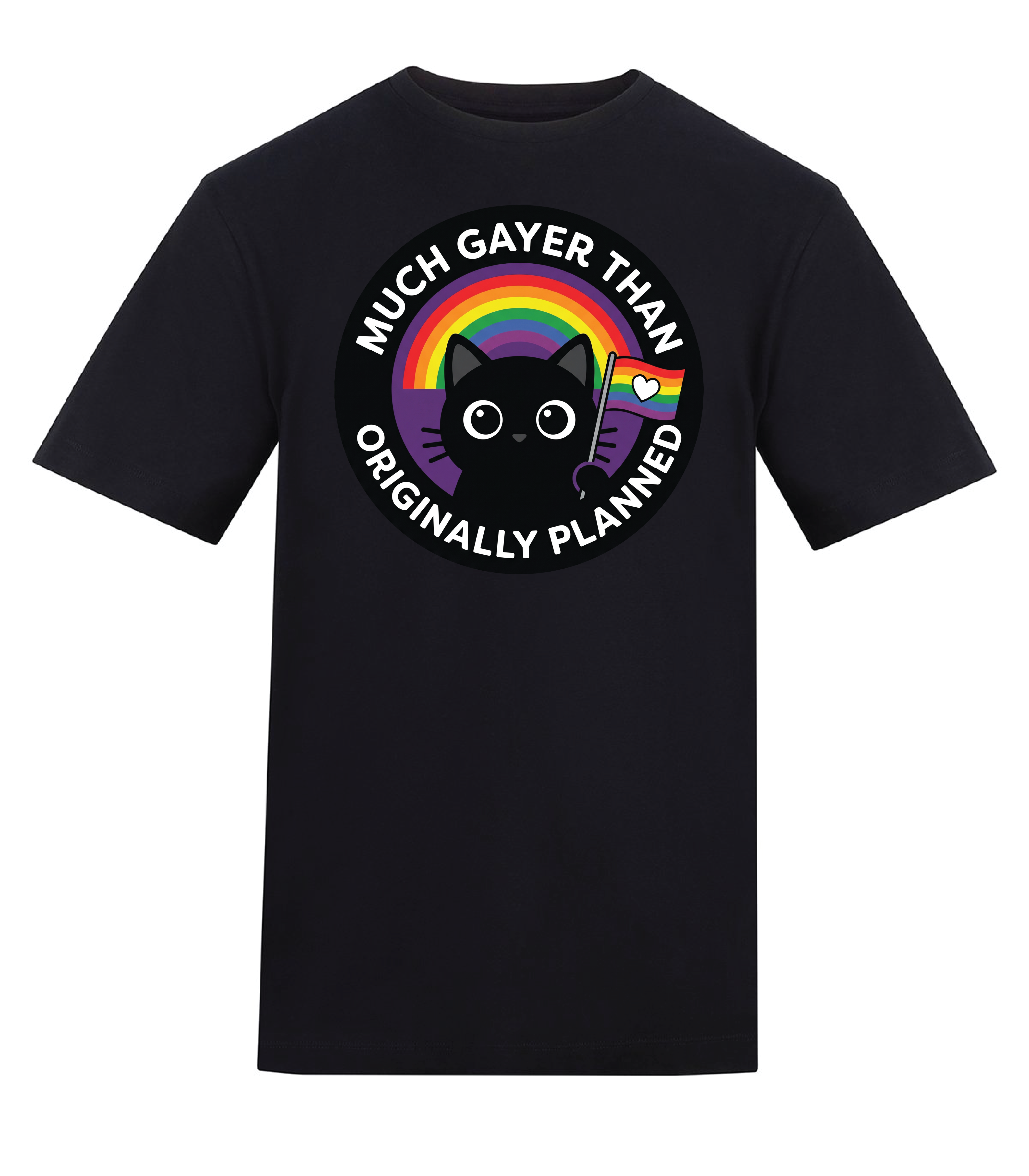 Much Gayer Than Originally Planned Cat