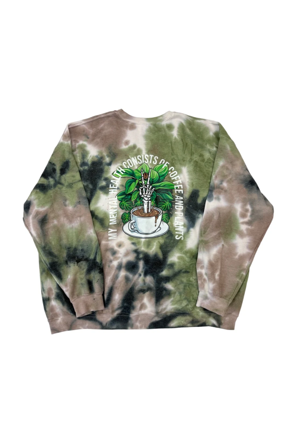 Coffee And Plants TIE DYE