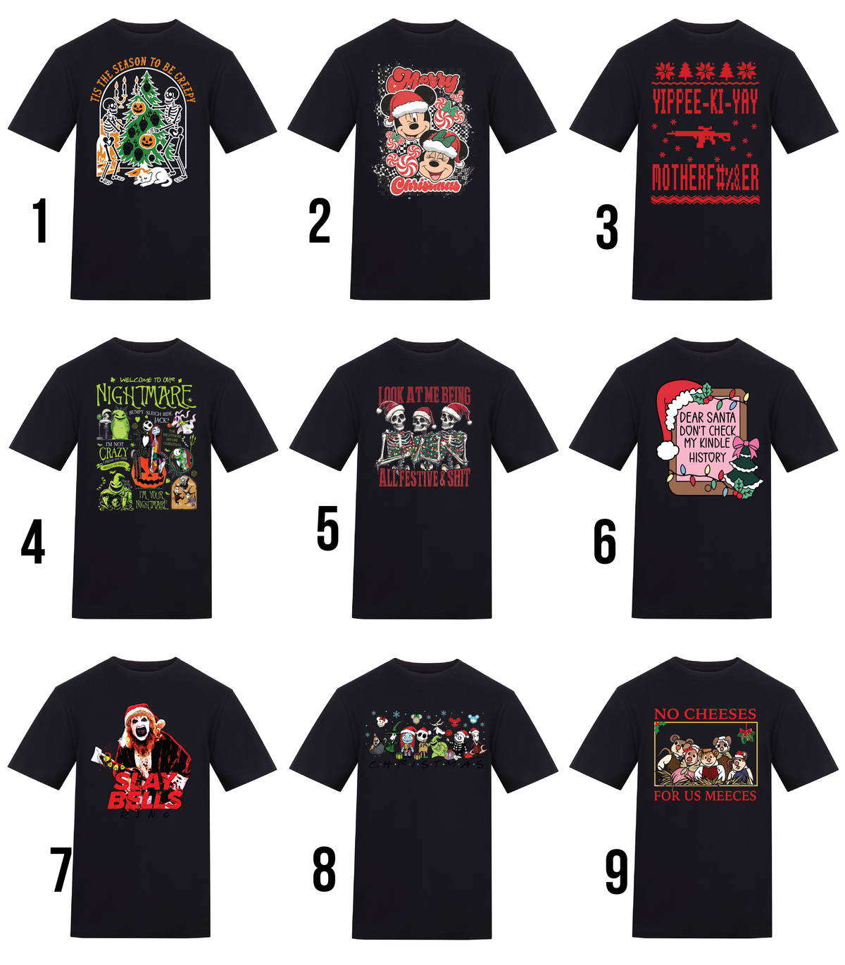 CHRISTMAS DAY £10 T-shirt