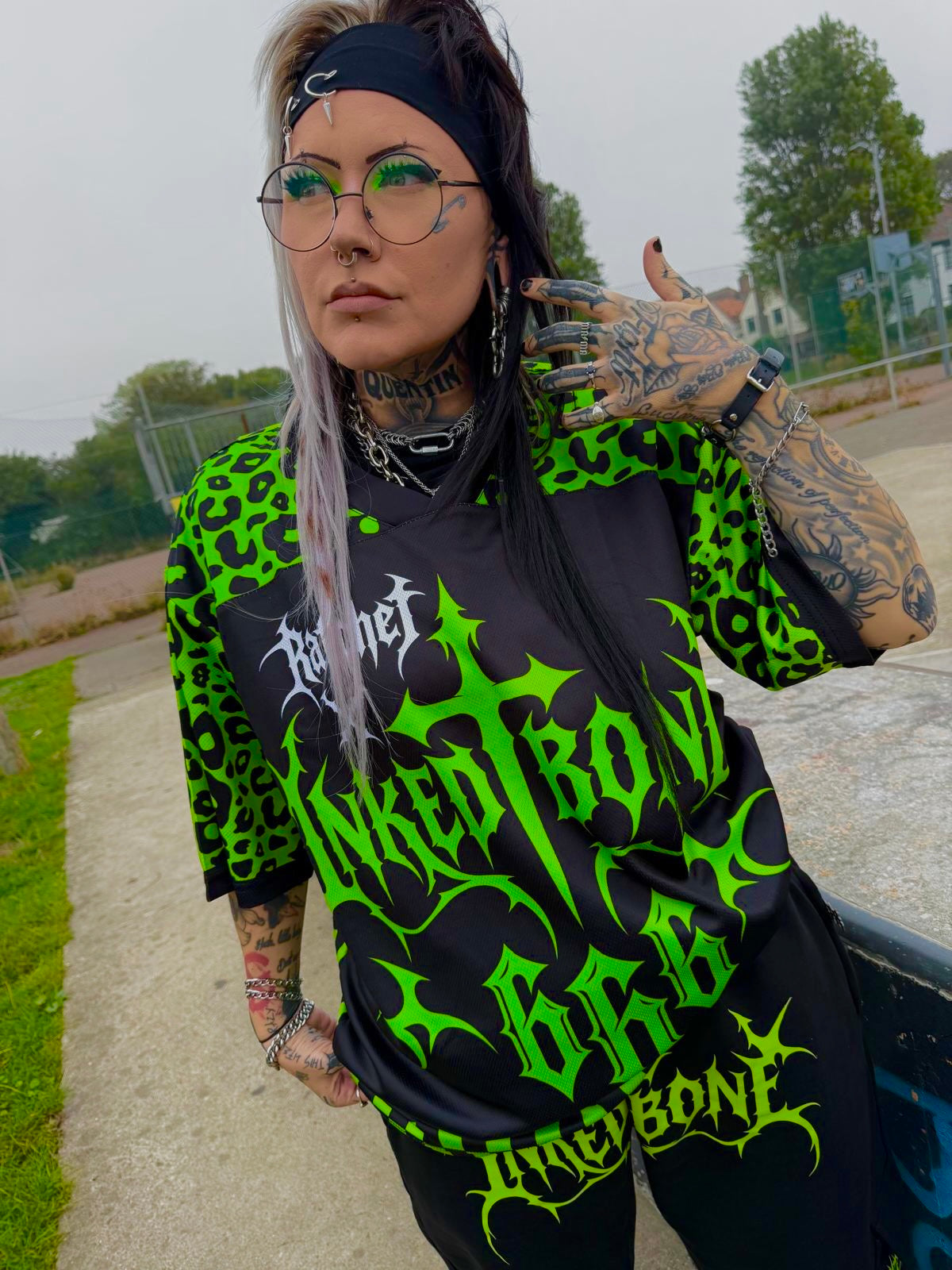 INKED BONE BASEBALL JERSEY (shipped end of November)