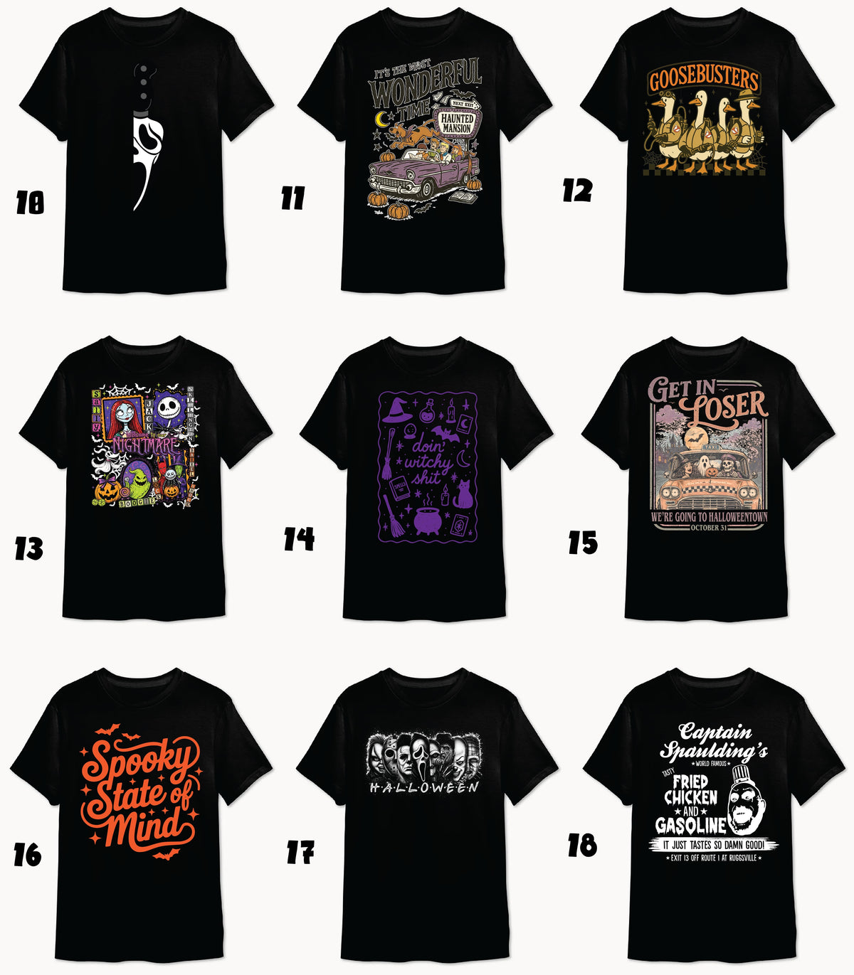 Spooky Season 2 for £19.99 T-shirt