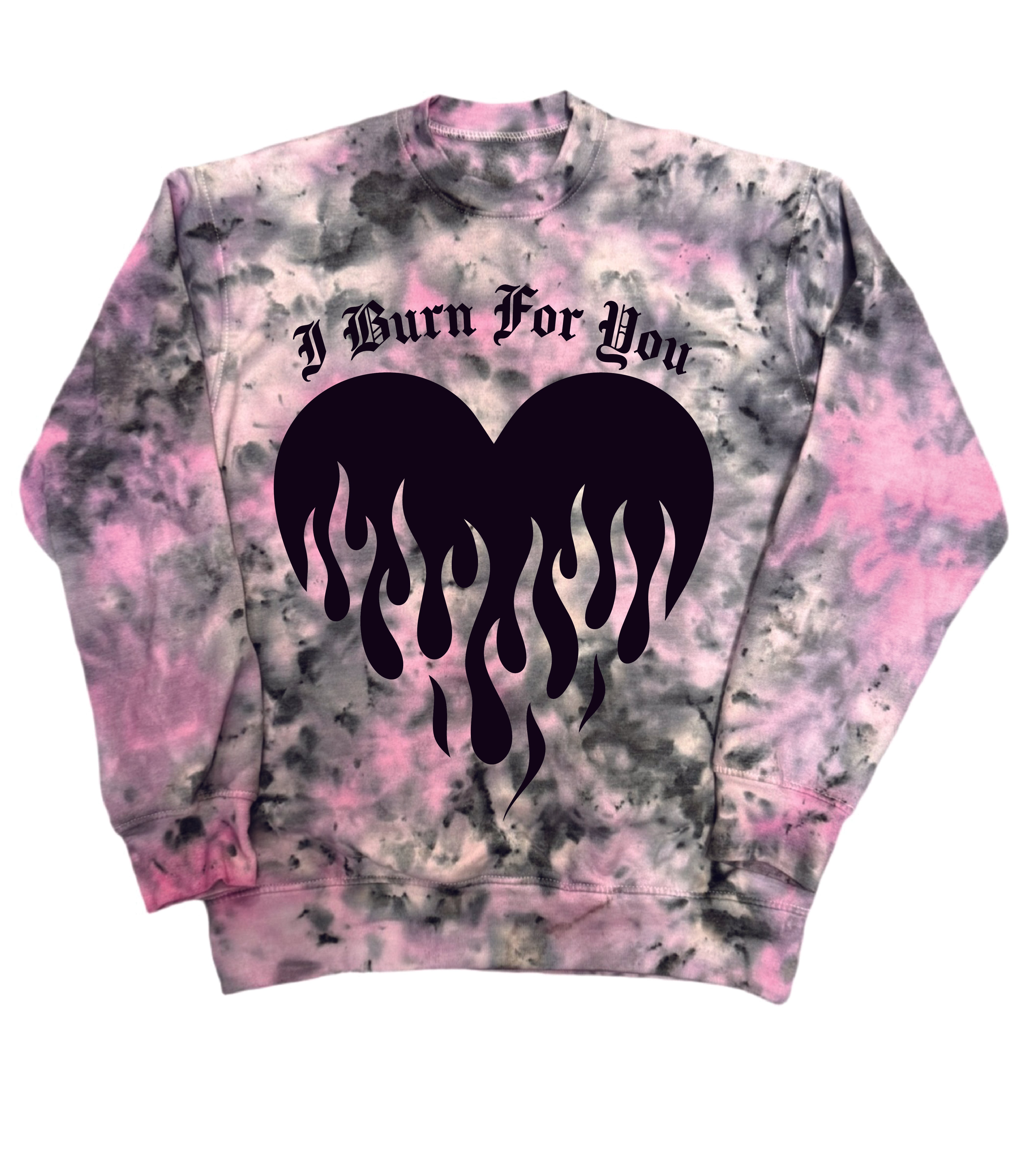 I Burn For You Flame Heart