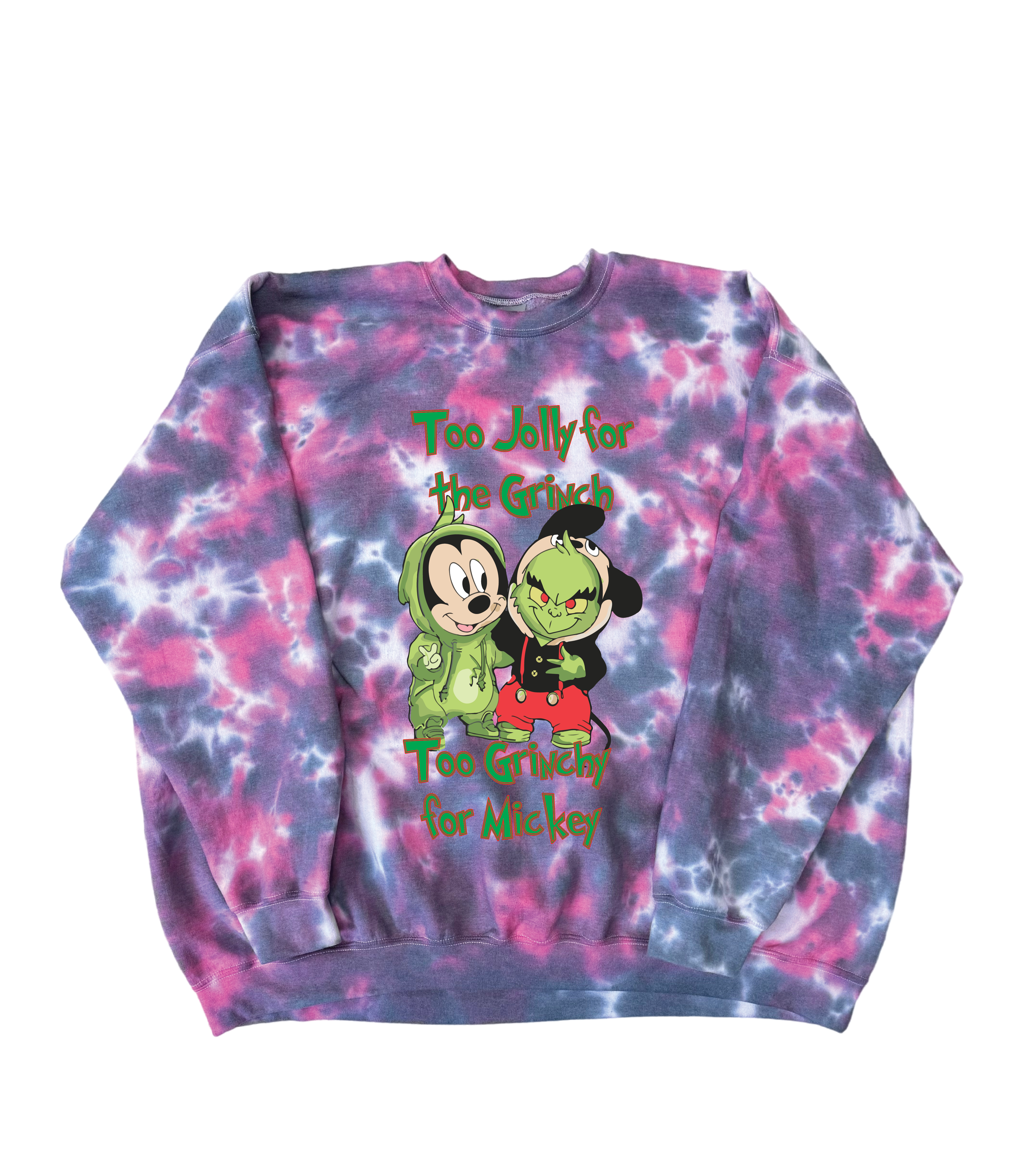 Grinch & Mickey Tie Dye
