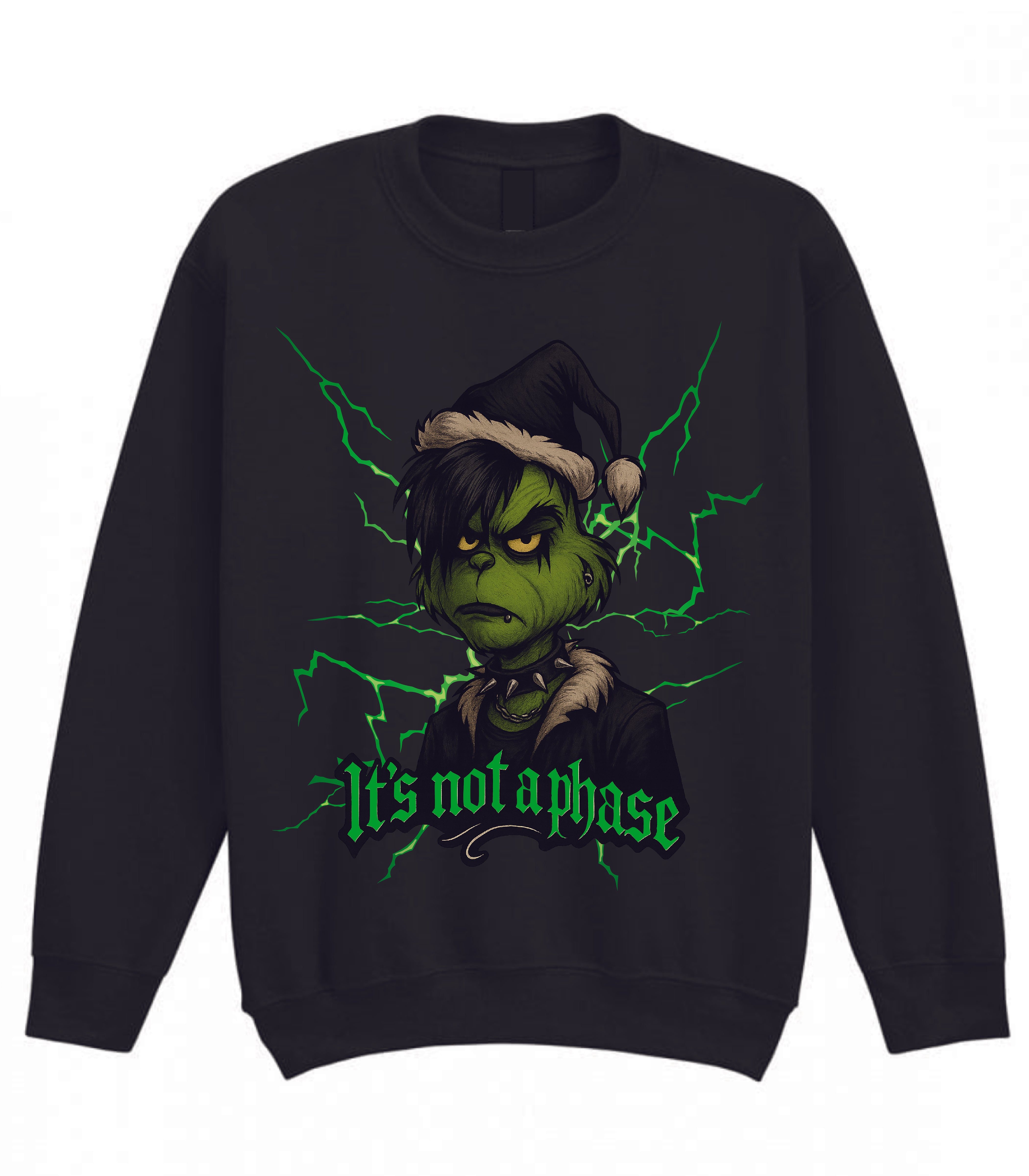 Grinch It's Not A Phase Black