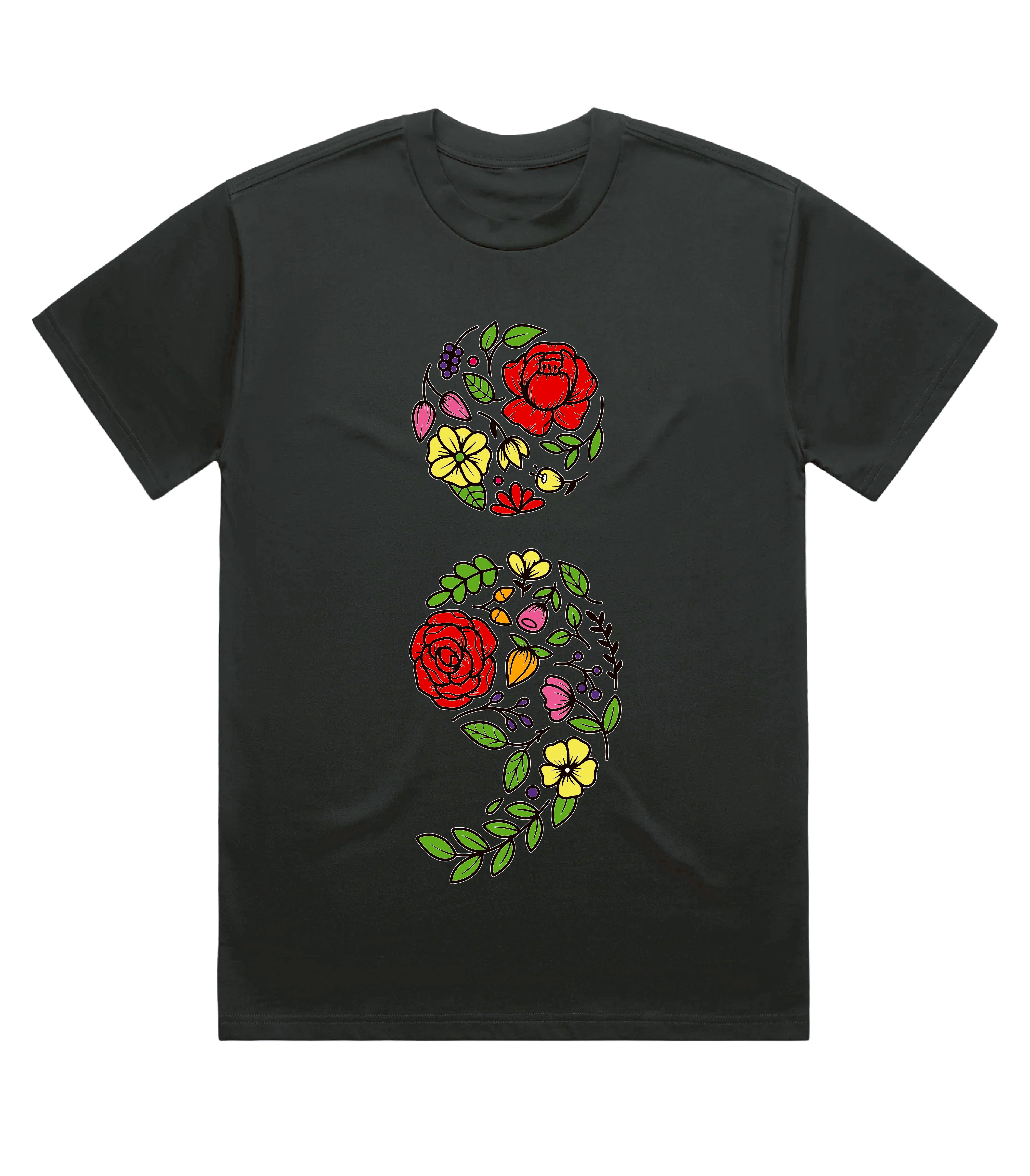 Floral Semicolon