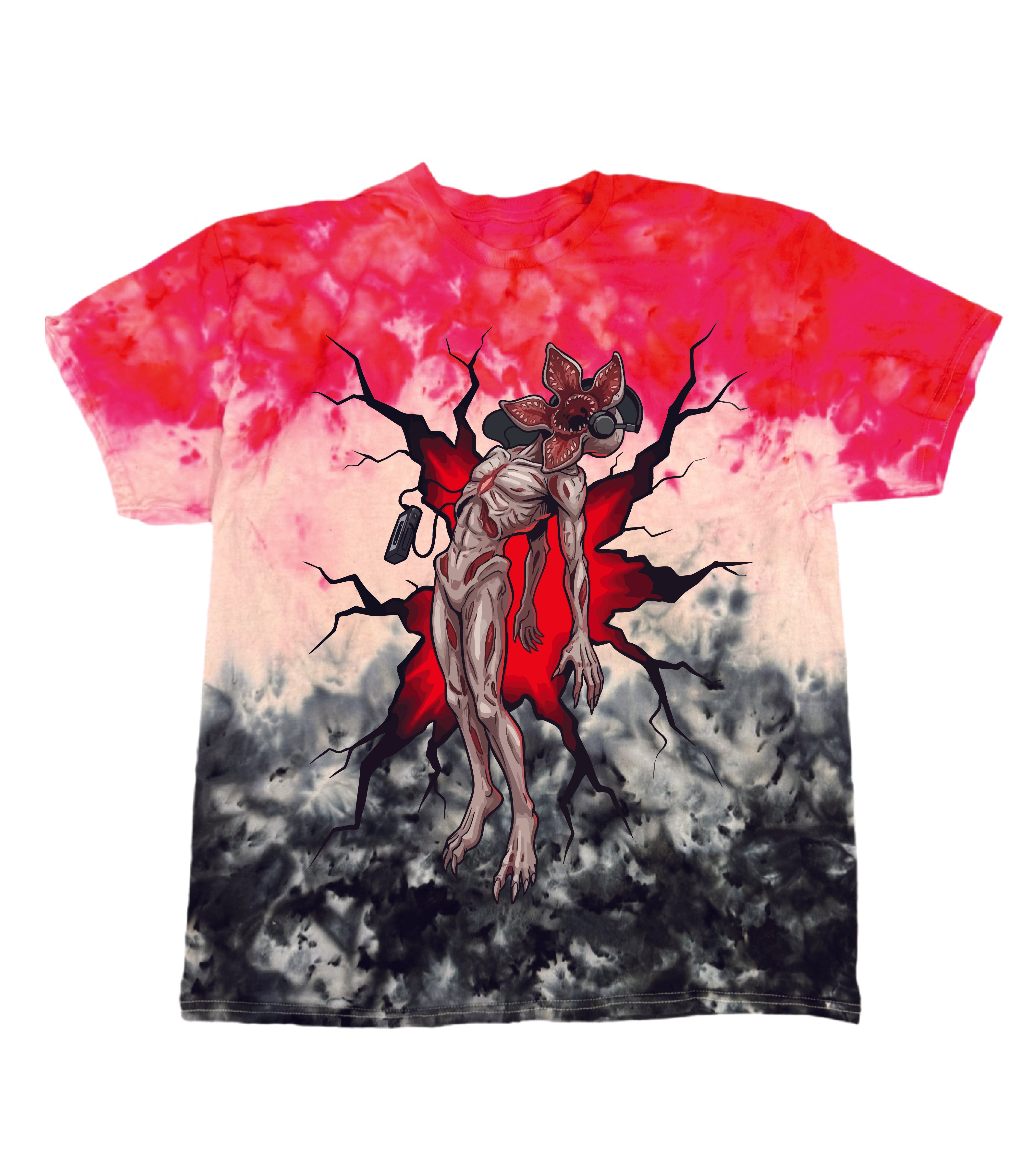 Floating Demogorgon Tie Dye
