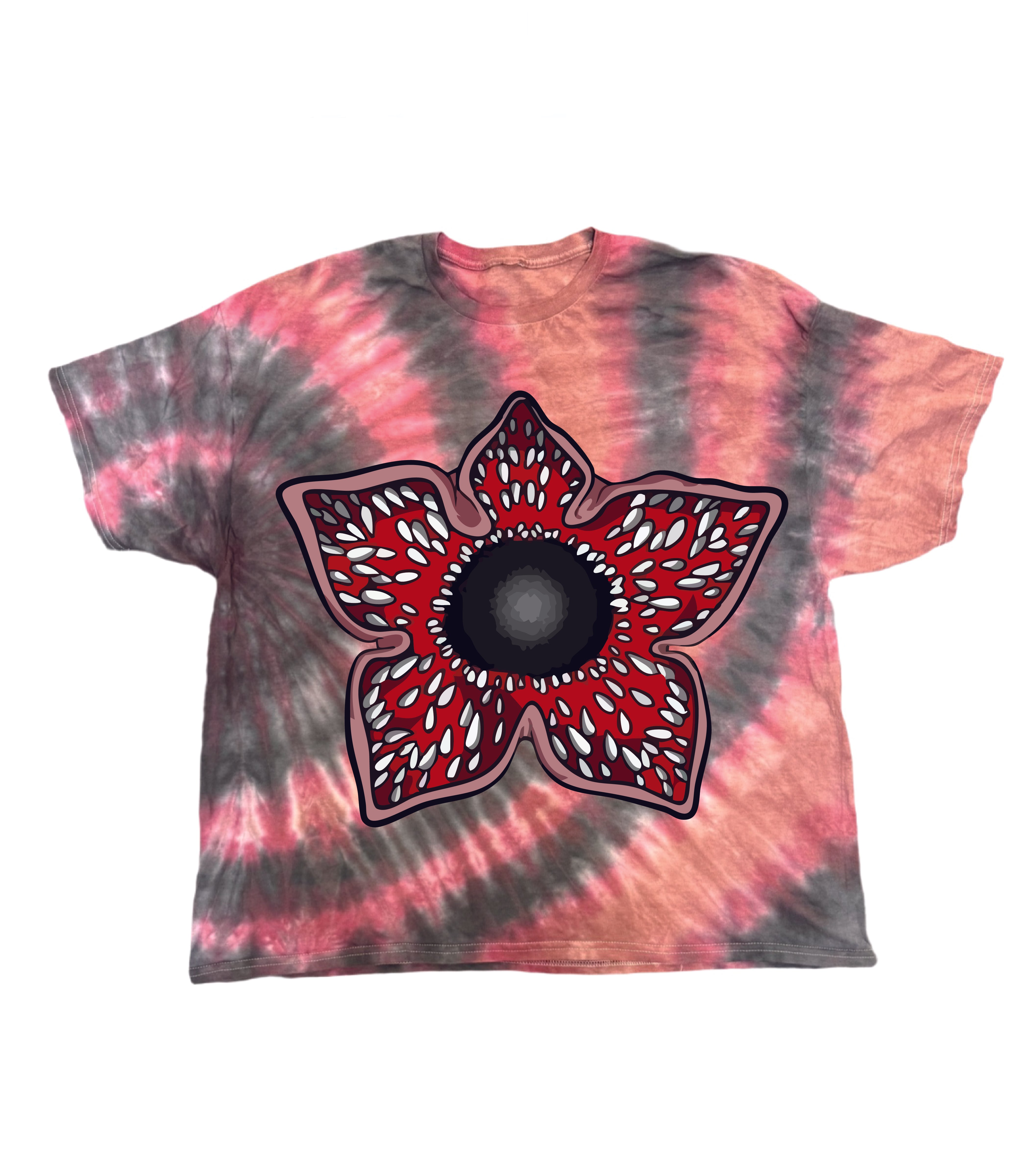 Demogorgon Head Tie Dye