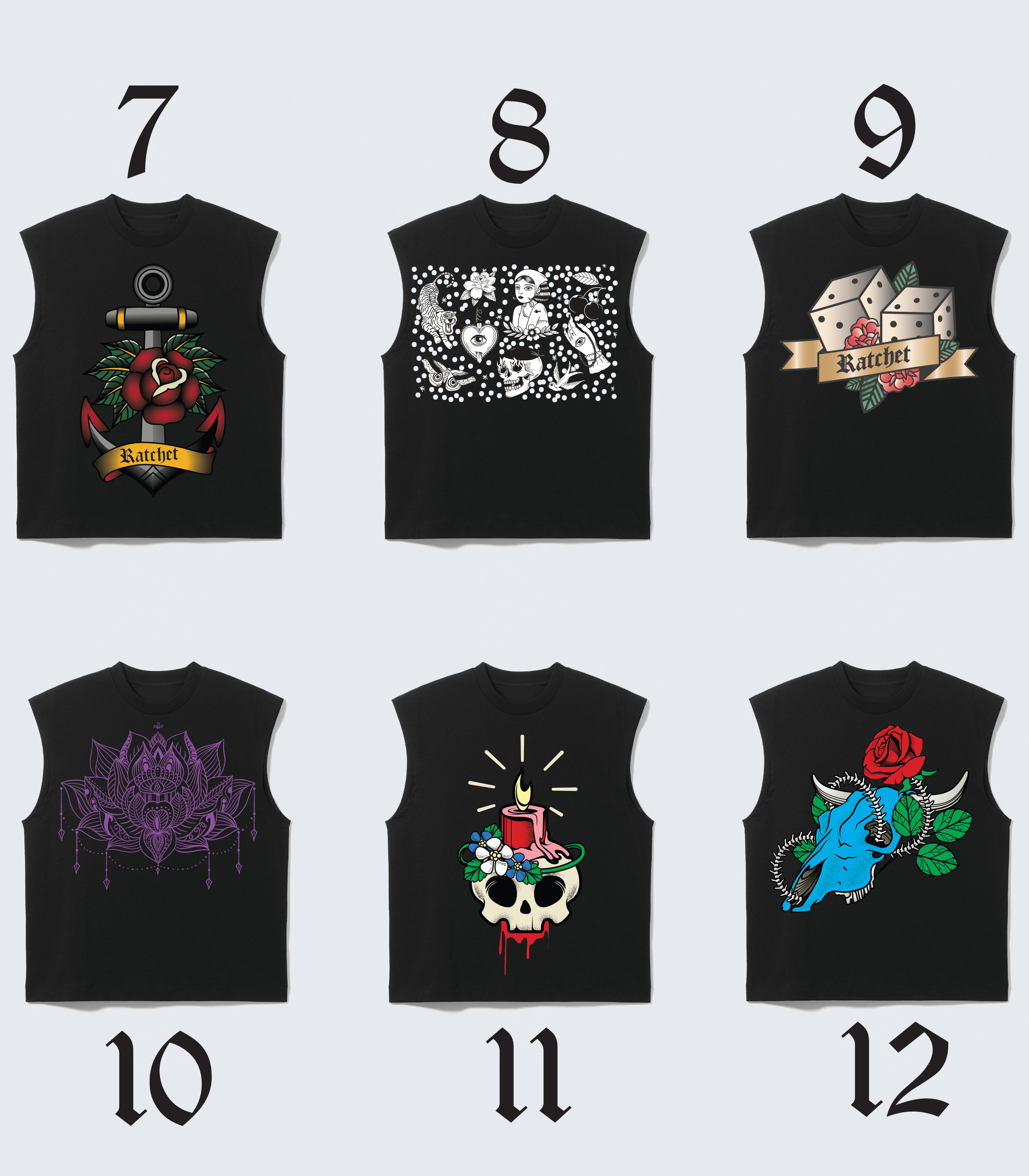 Tattoo 2 for £19.99 T-shirt Or Tank Top