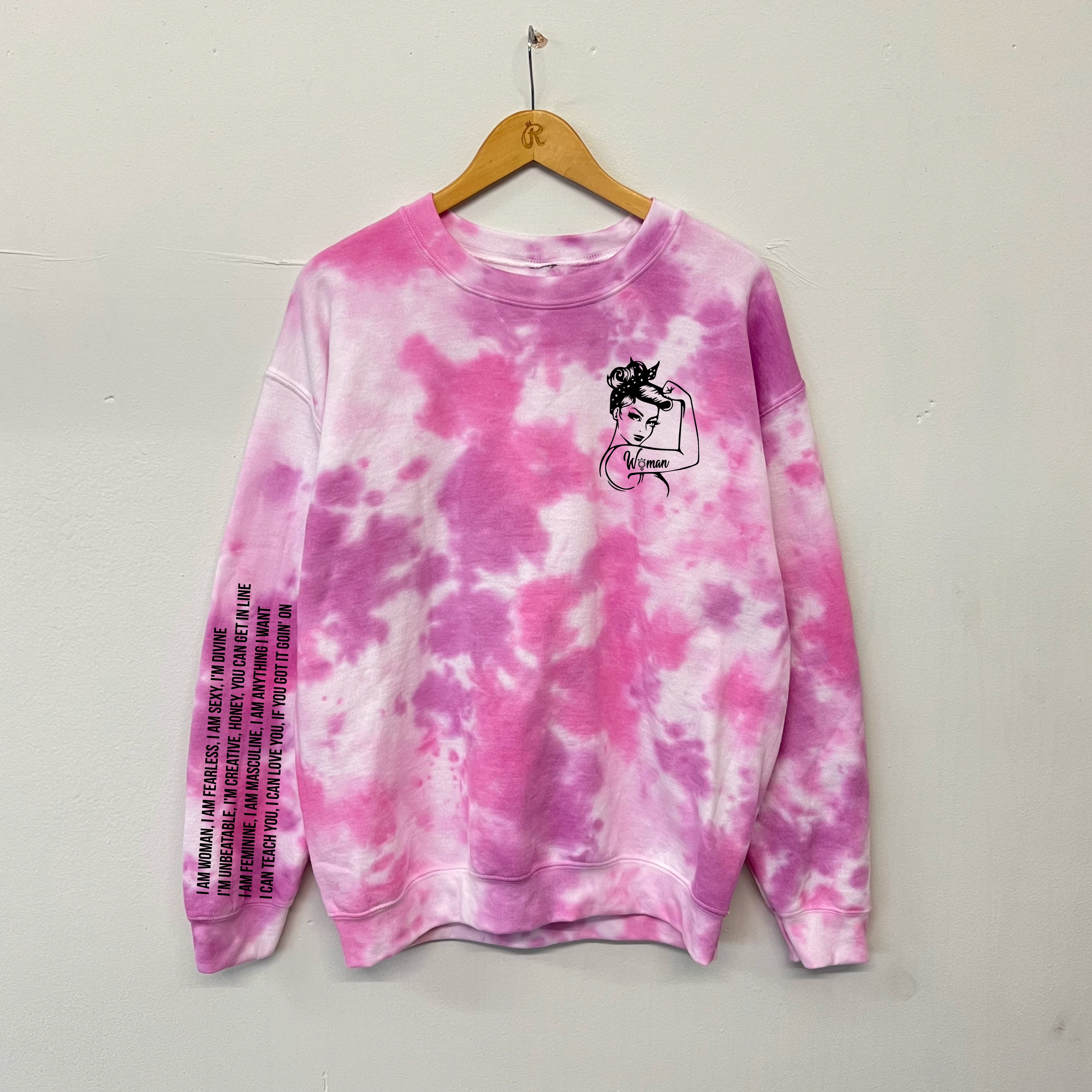 I am WOMAN Sweatshirt