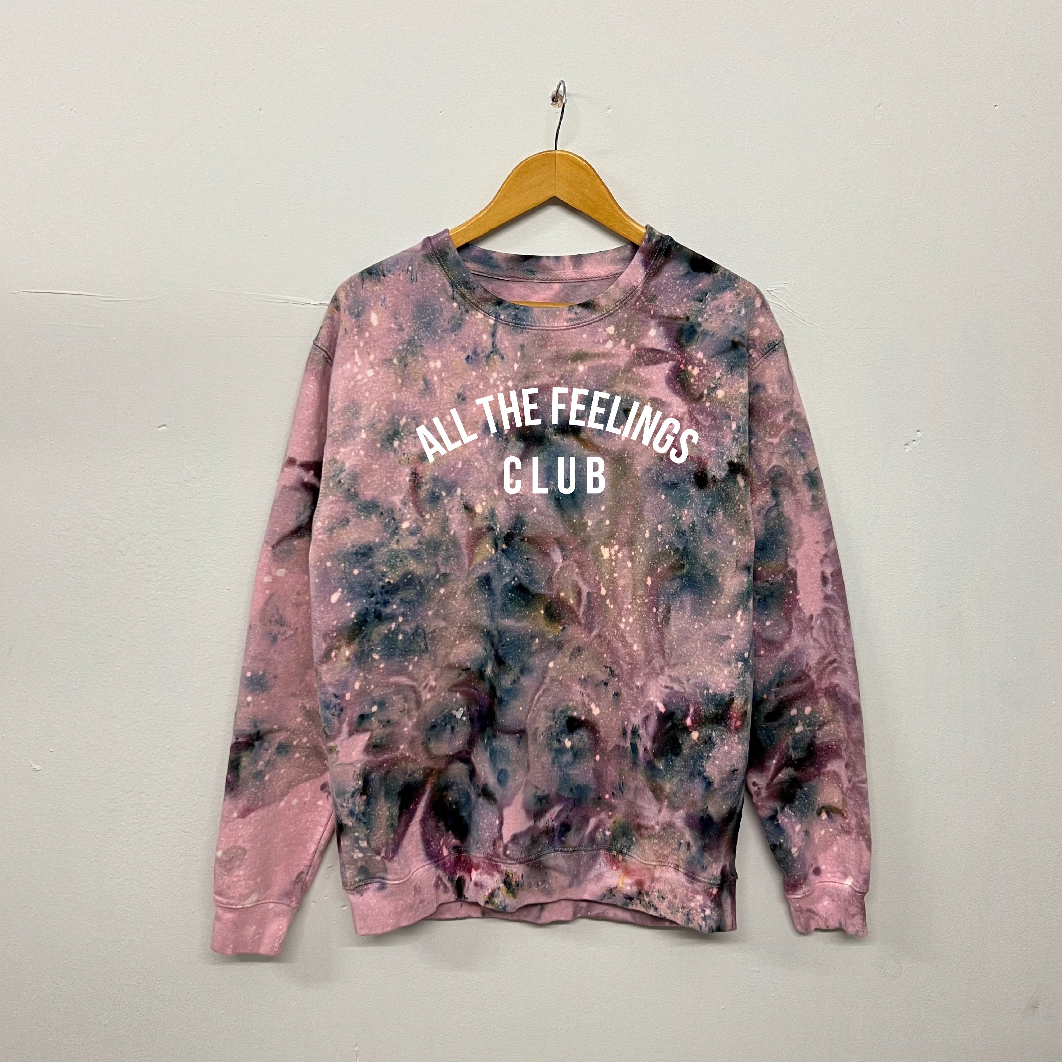 ALL THE FEELINGS CLUB ICE DYE