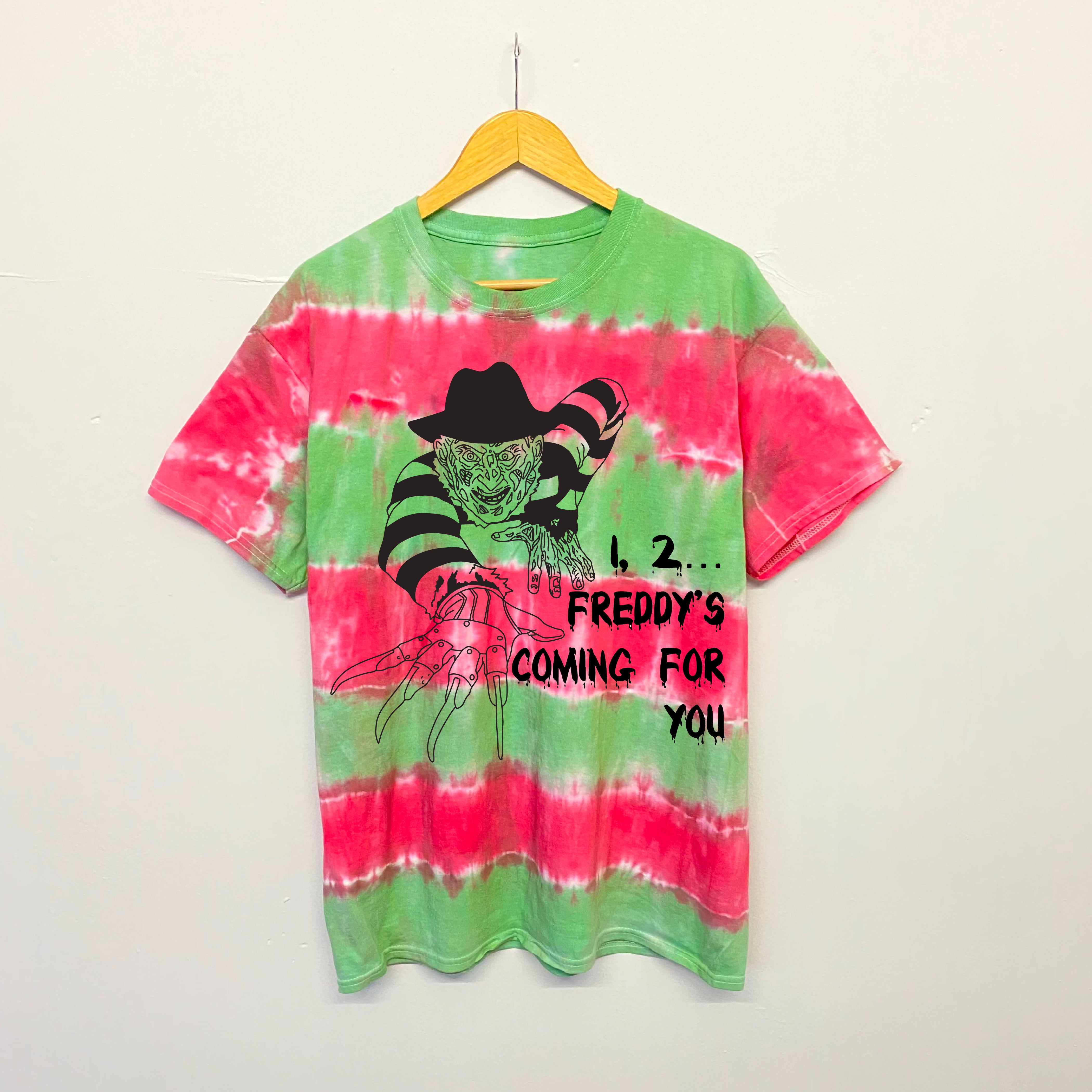 Freddie Krueger Tie Dye