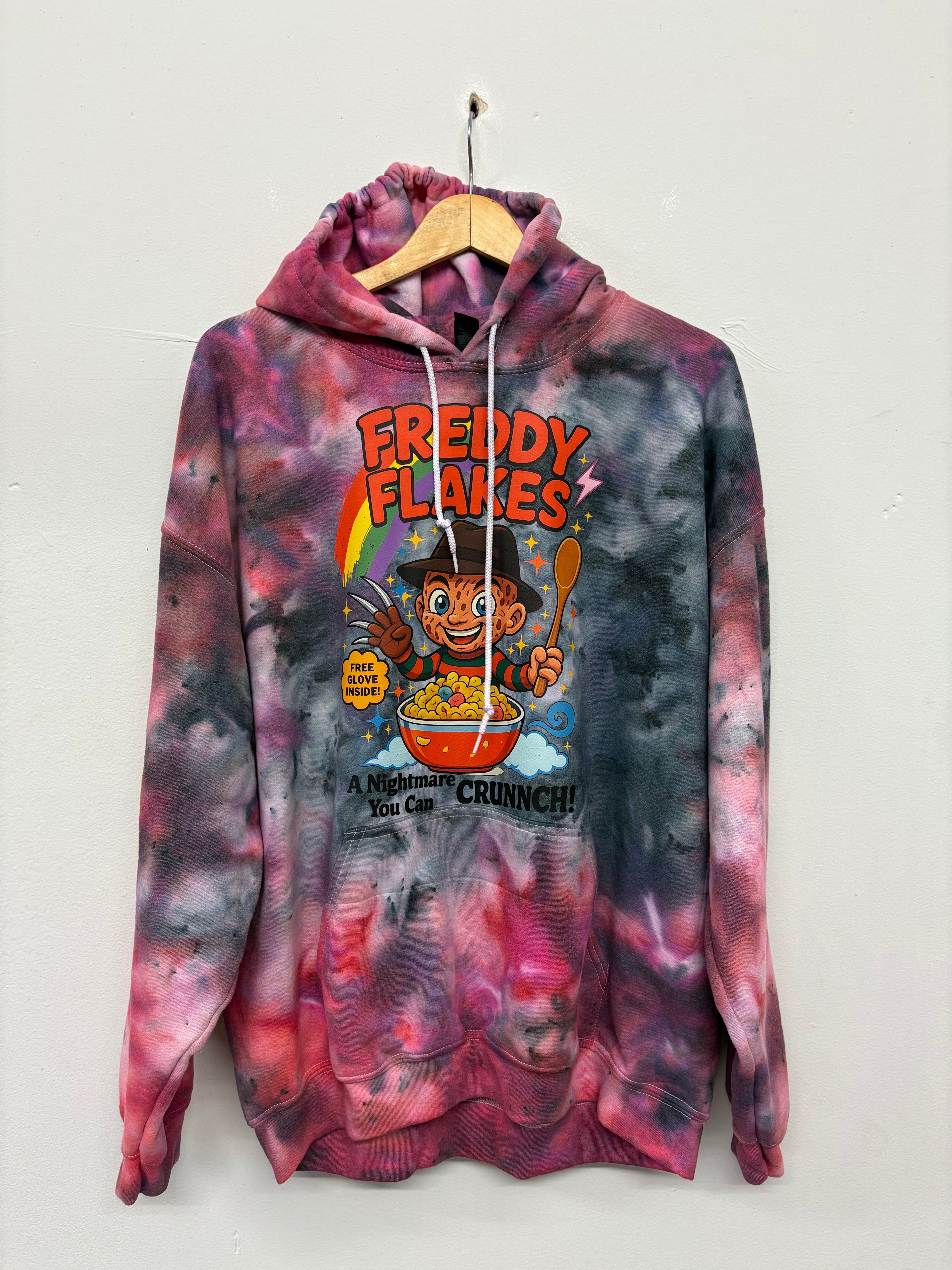 SALE HOOD ICE DYE FREDDYS FLAKES XL