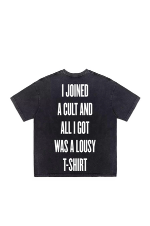 Cult T-shirt Acid Wash