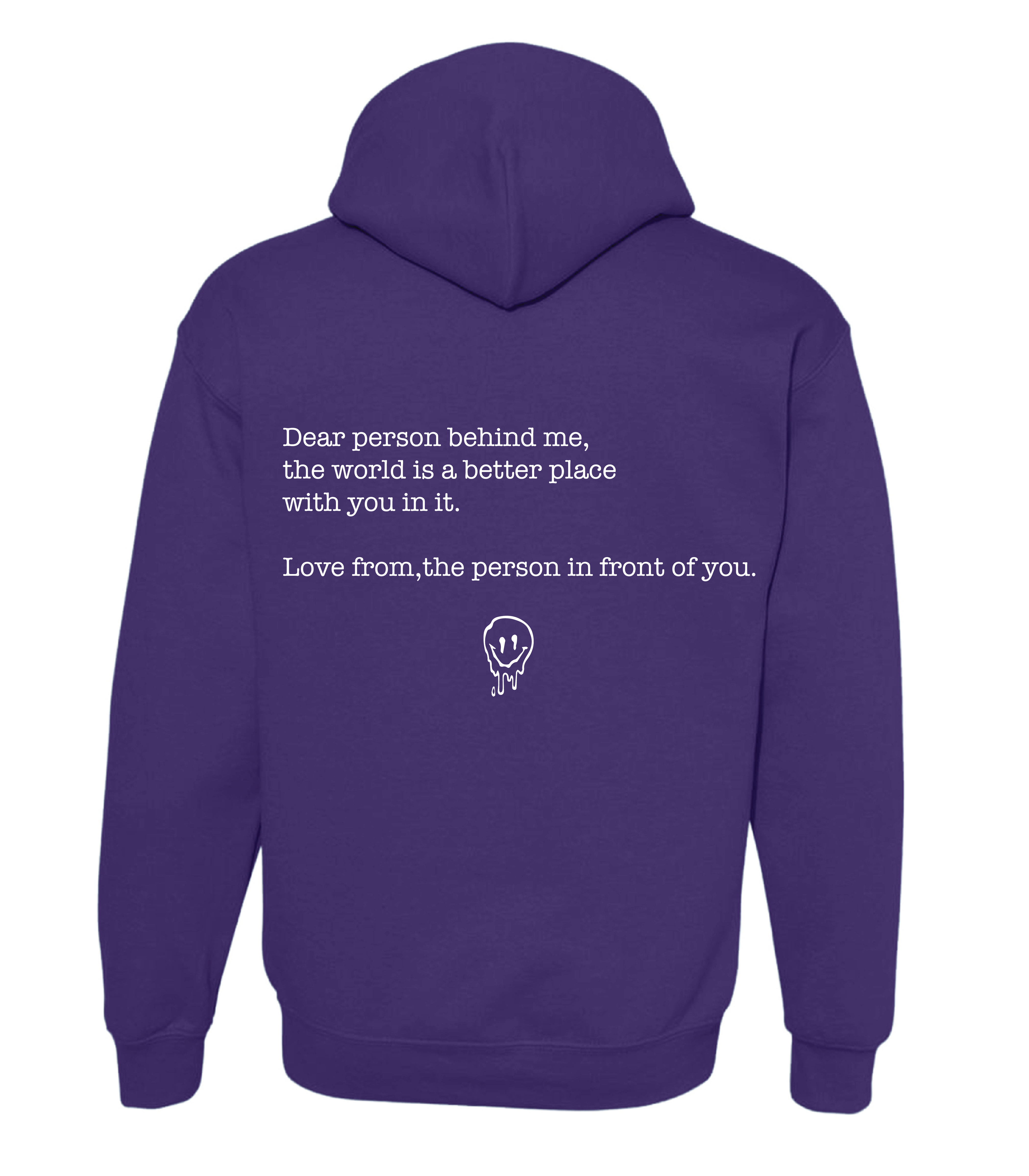 Dear Person Behind Me Purple