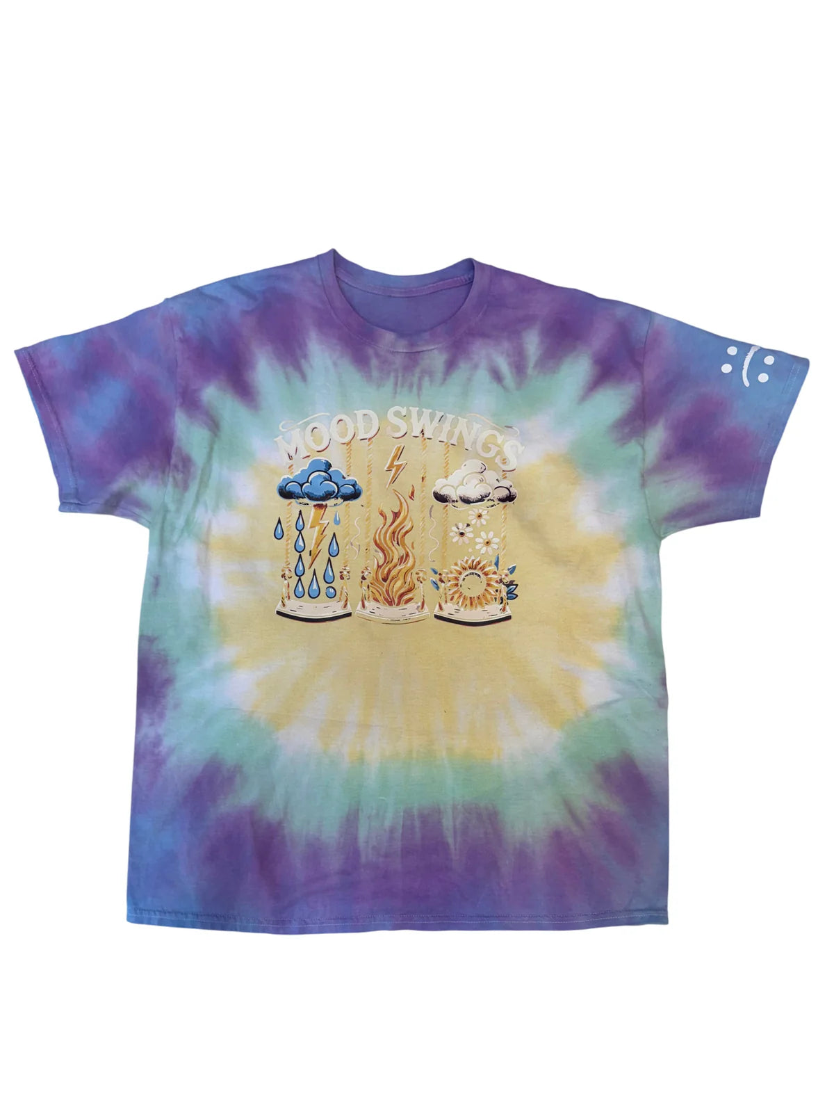 SALE TEE TYE DYE MOOD SWINGS 5XL