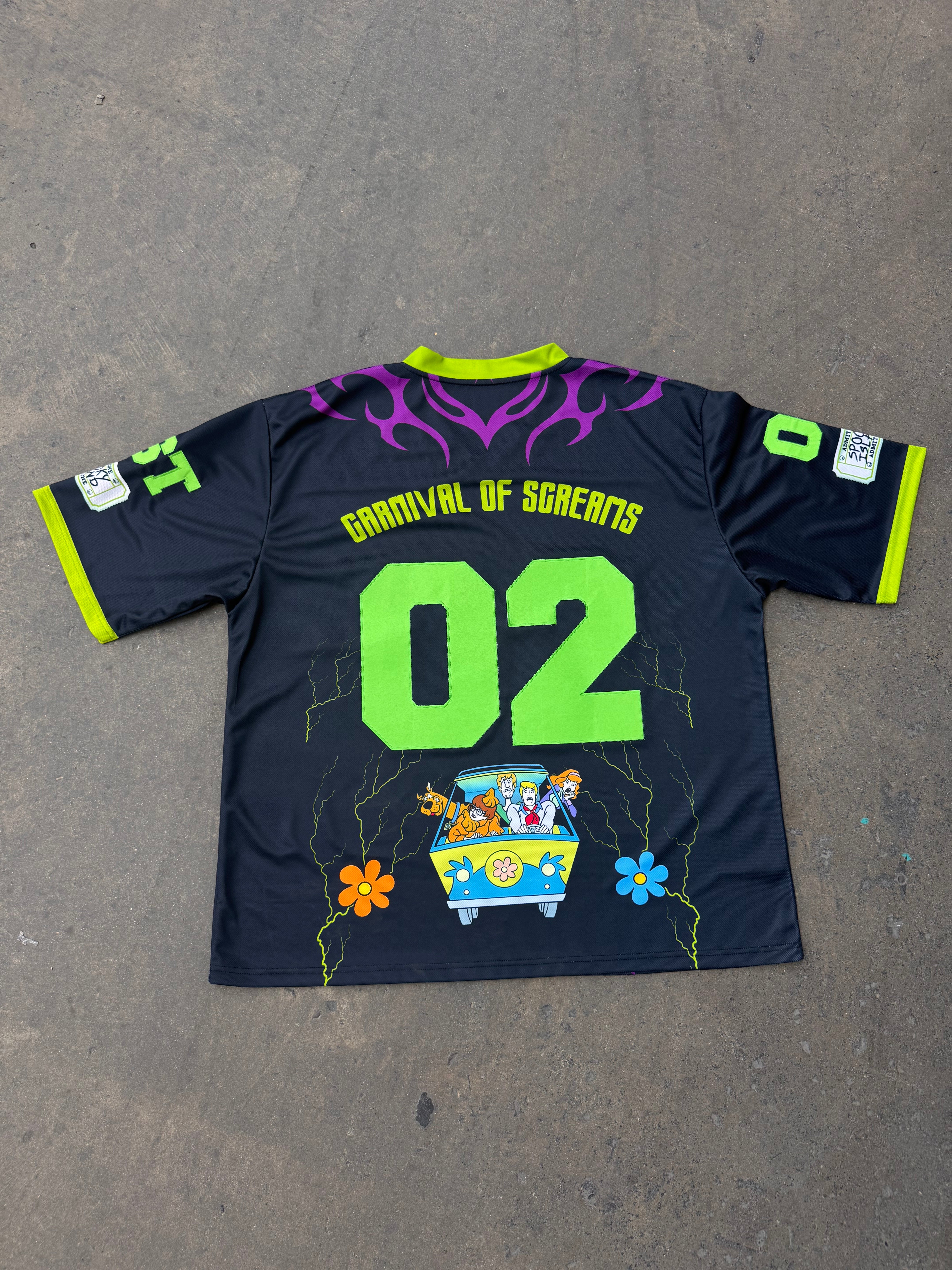 Spooky Island Baseball Jersey
