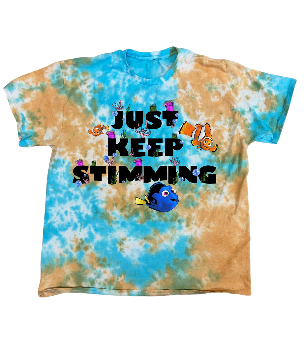 Just Keep Stimming Tie Dye